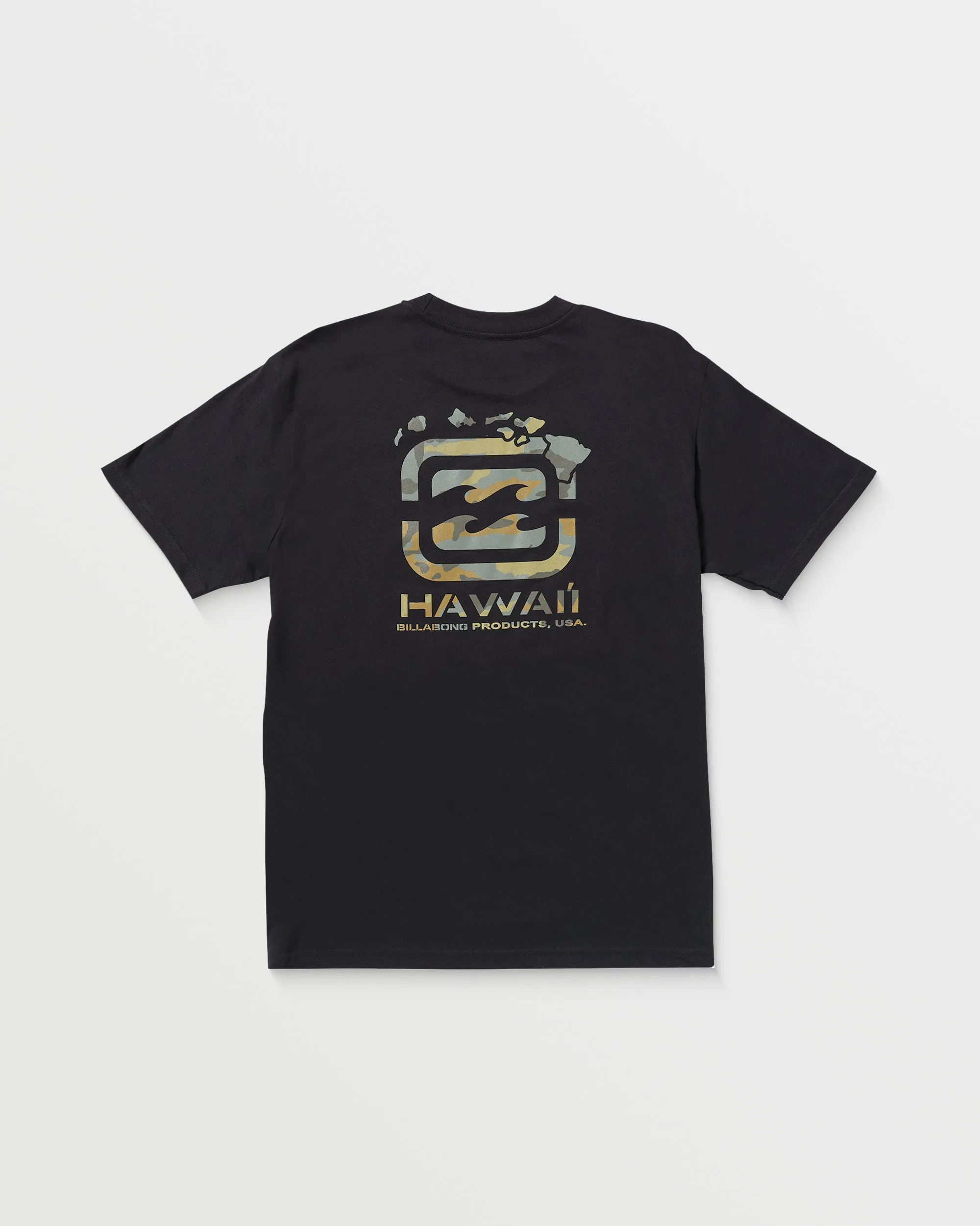 Bracket Hawaii Premium T-Shirt - Black sold by Billabong