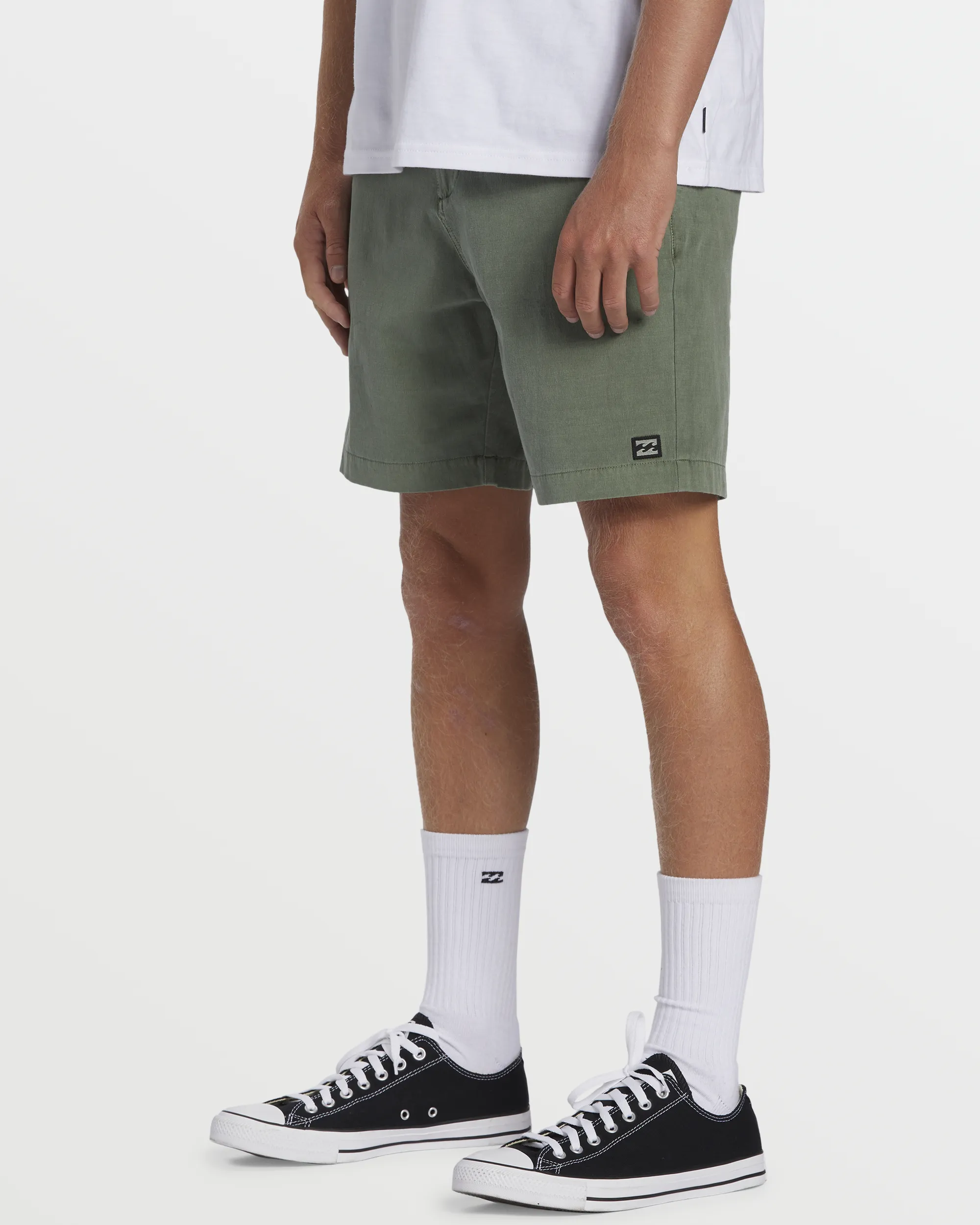 Crossfire Wave Wash Submersible 18" Hybrid Shorts - Sage sold by Billabong product image thumbnail 3