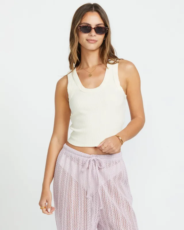 Rerun Tank - Whitecap sold by Billabong