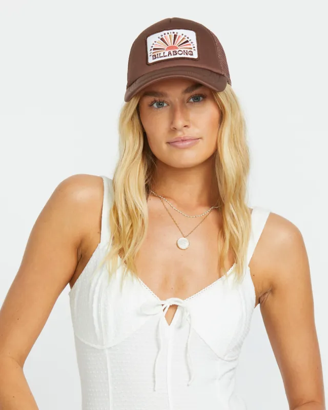 Across Waves Hat - Choc Chip sold by Billabong