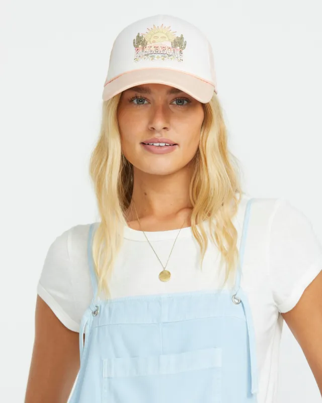 Across Waves Hat - Soft Peach sold by Billabong
