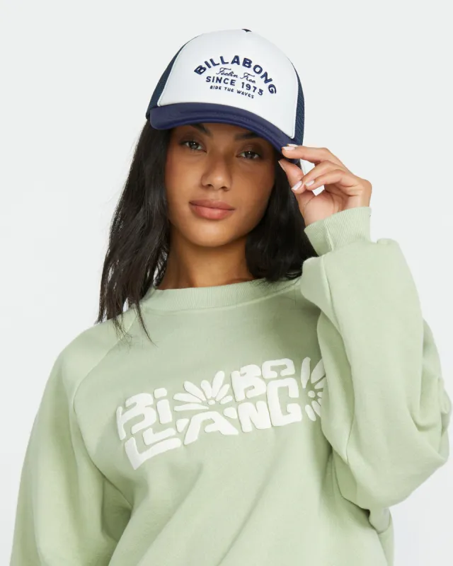 Across Waves Hat - Midnight Blue sold by Billabong