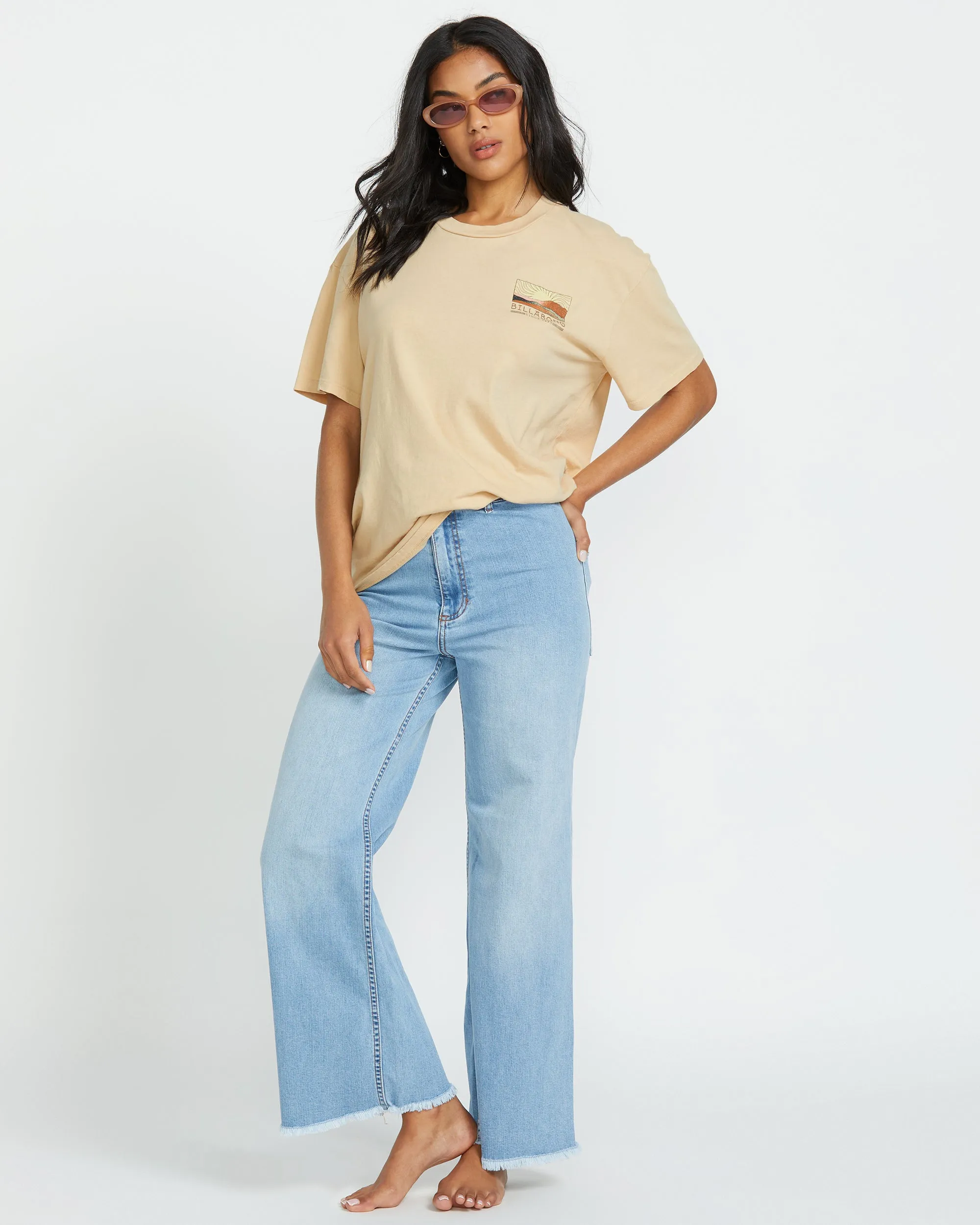 Sun Phased Short Sleeve Tee - Khaki sold by Billabong product image thumbnail 4