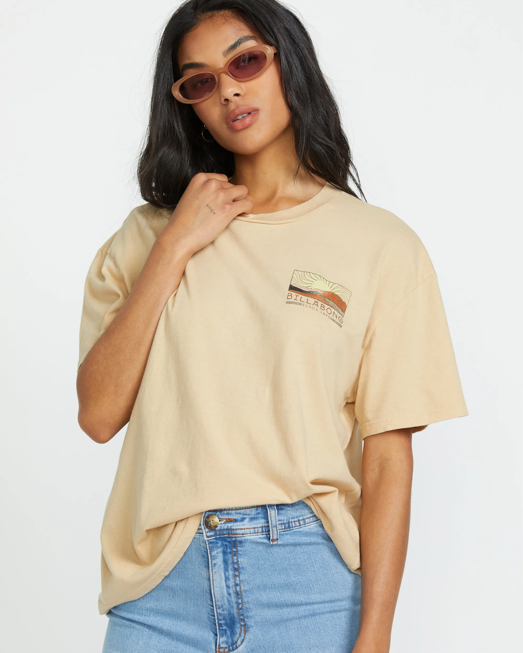 Sun Phased Short Sleeve Tee - Khaki sold by Billabong product image thumbnail 5