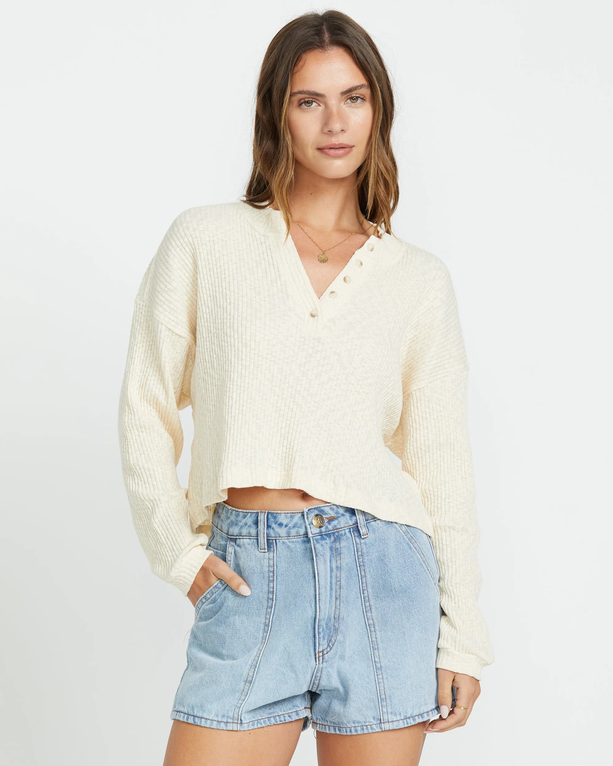 Good Catch Long Sleeve Tee - Whitecap sold by Billabong product image thumbnail 2
