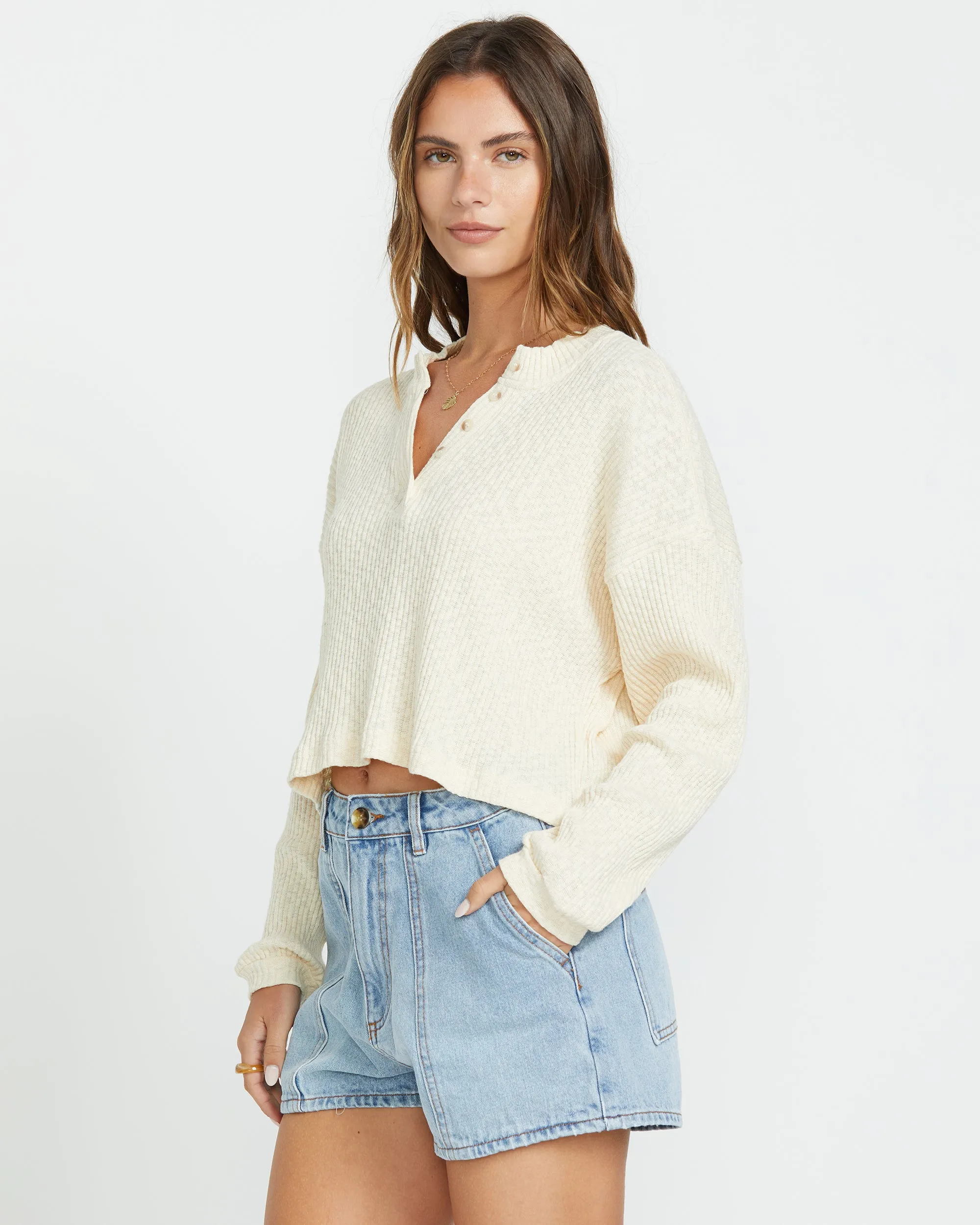 Good Catch Long Sleeve Tee - Whitecap sold by Billabong product image thumbnail 4