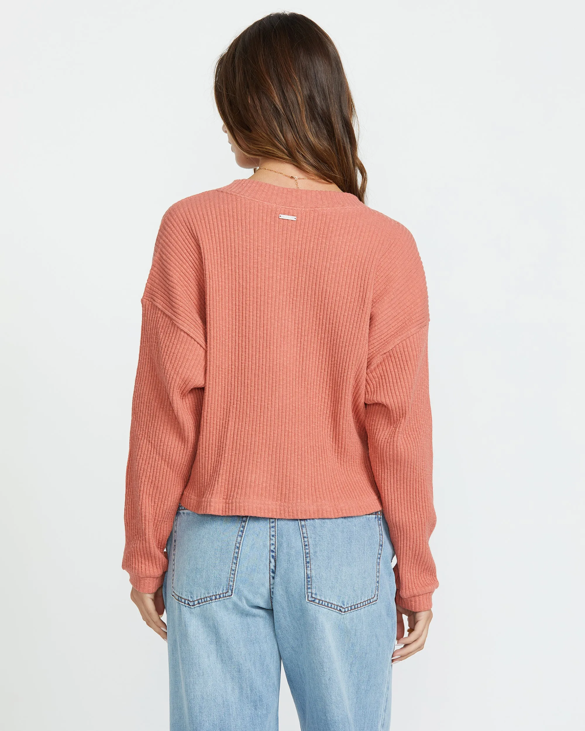 Good Catch Long Sleeve Tee - Dark Coral sold by Billabong product image thumbnail 2