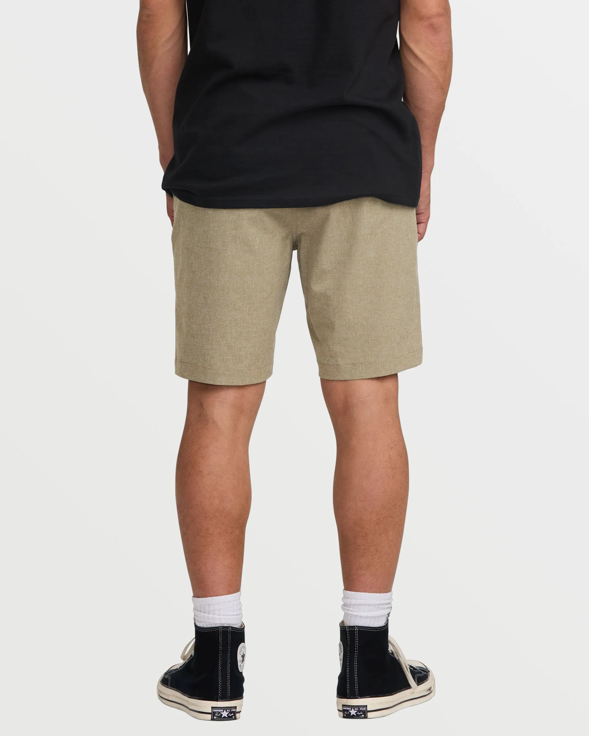 Crossfire Submersible 19" Hybrid Shorts - Khaki sold by Billabong product image thumbnail 2