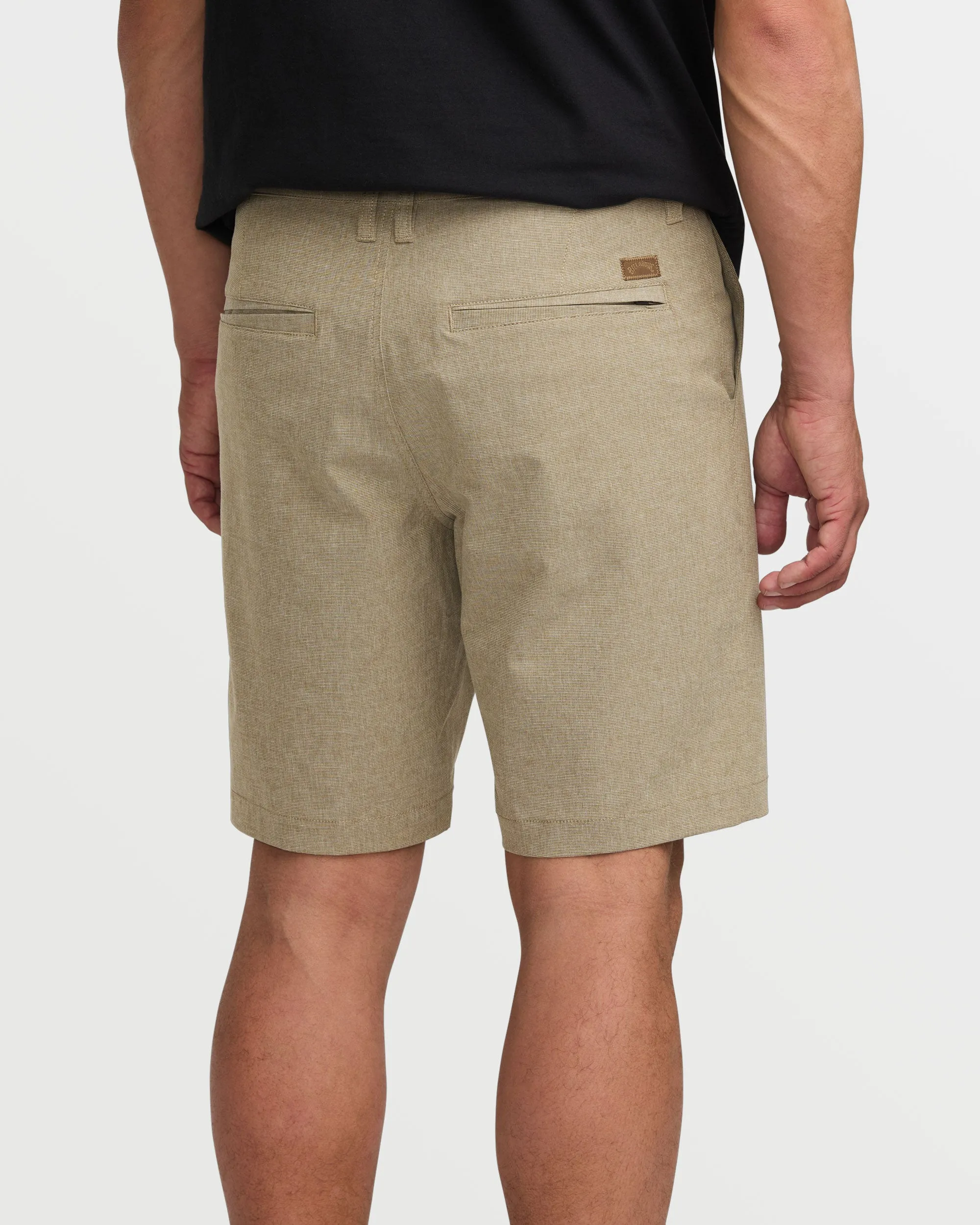 Crossfire Submersible 19" Hybrid Shorts - Khaki sold by Billabong product image thumbnail 4