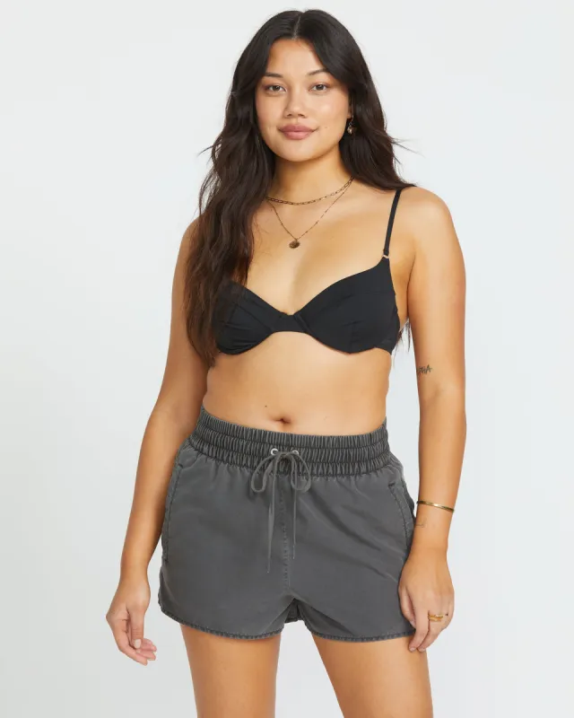 Sol Searcher Boardshorts - Black Pebble sold by Billabong