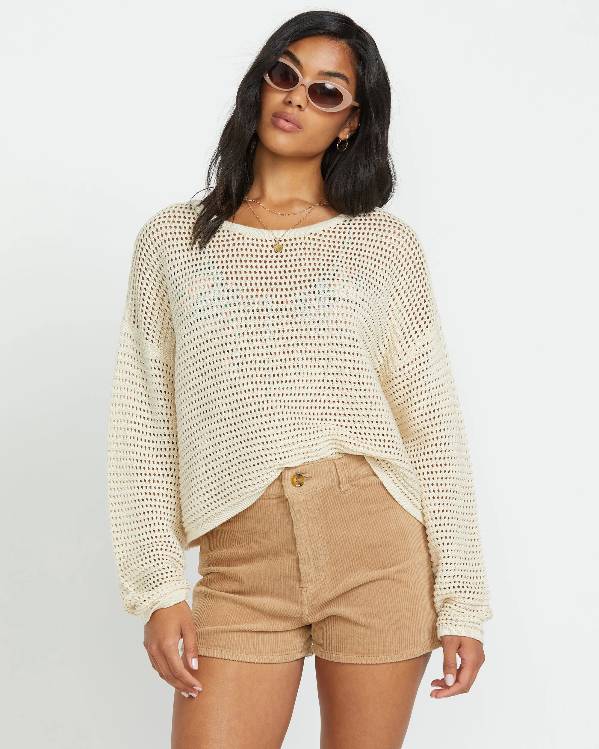 Free Fall Corduroy Shorts - Biscuit sold by Billabong product image thumbnail 2