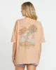 Take A Break Short Sleeve Tee - Soft Peach sold by Billabong