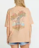 Take A Break Short Sleeve Tee - Soft Peach sold by Billabong