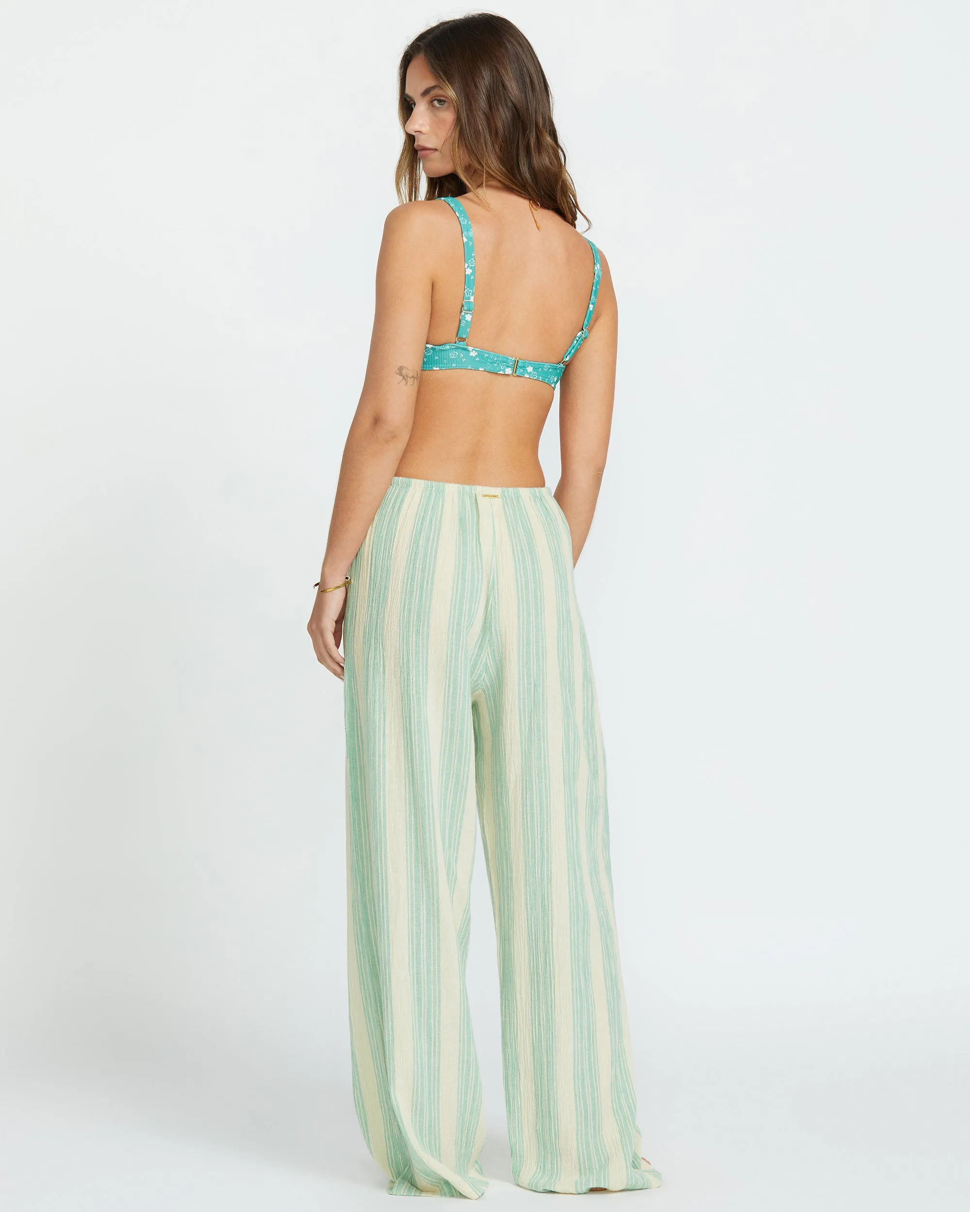 Sunny Daze Elastic Waist Pants - Island Green sold by Billabong product image thumbnail 3