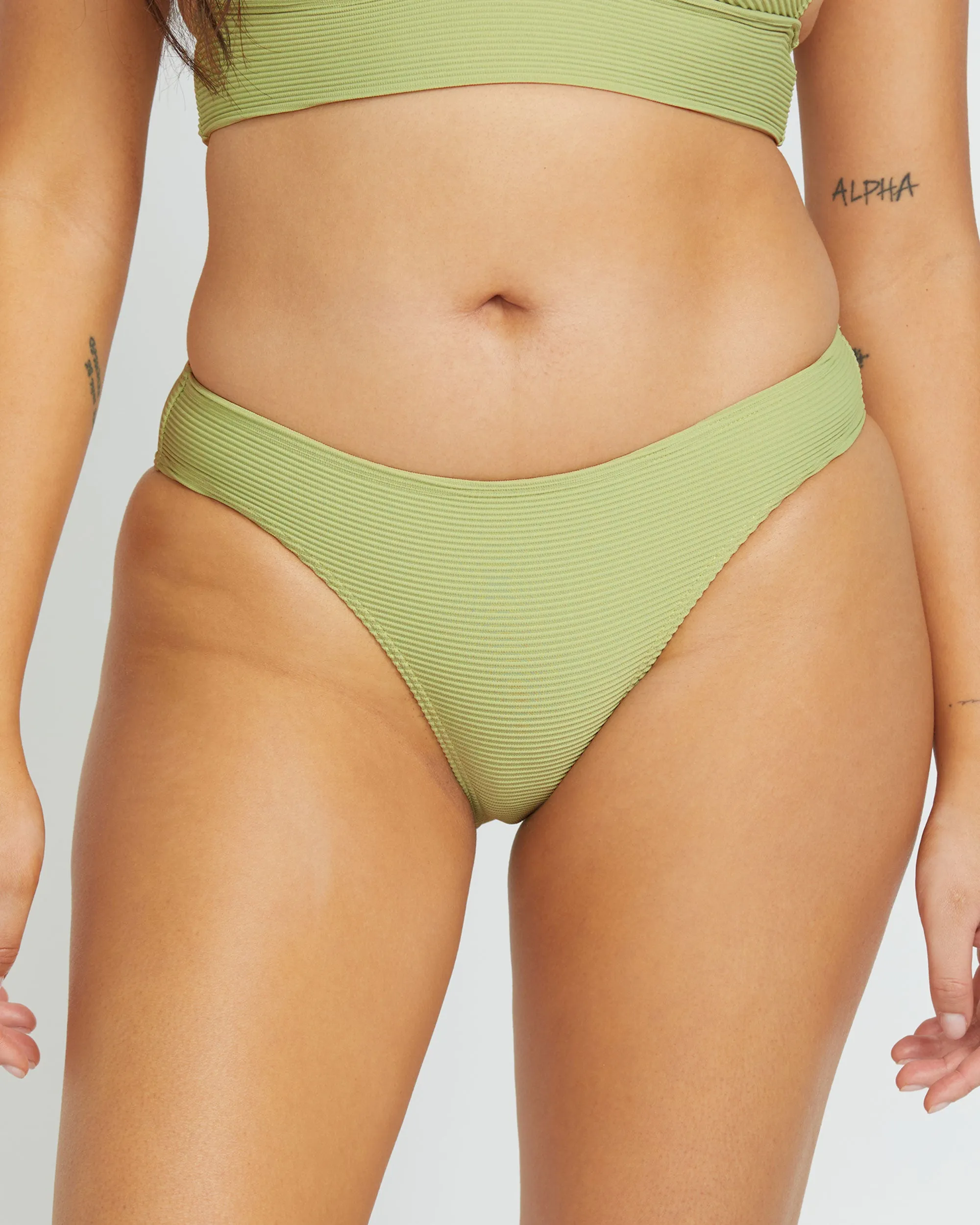 Tanlines Lowrider Bikini Bottom - Avocado sold by Billabong product image thumbnail 5
