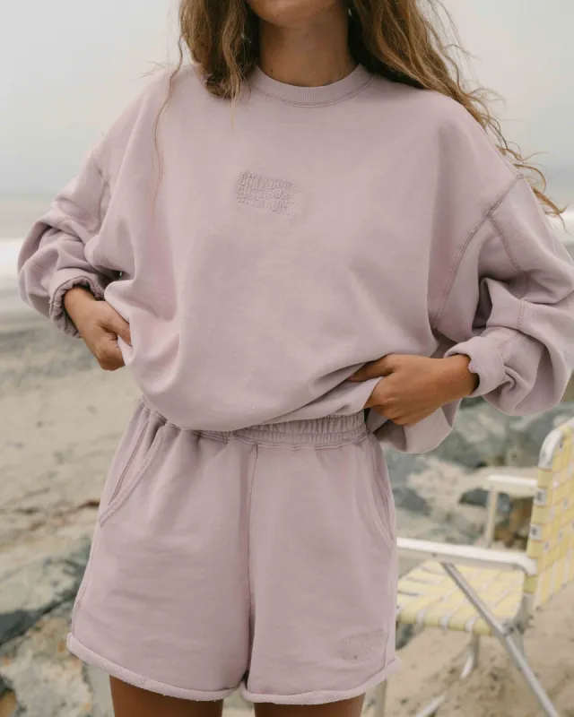 So Typical Kendal Crew Sweatshirt  - Haze sold by Billabong