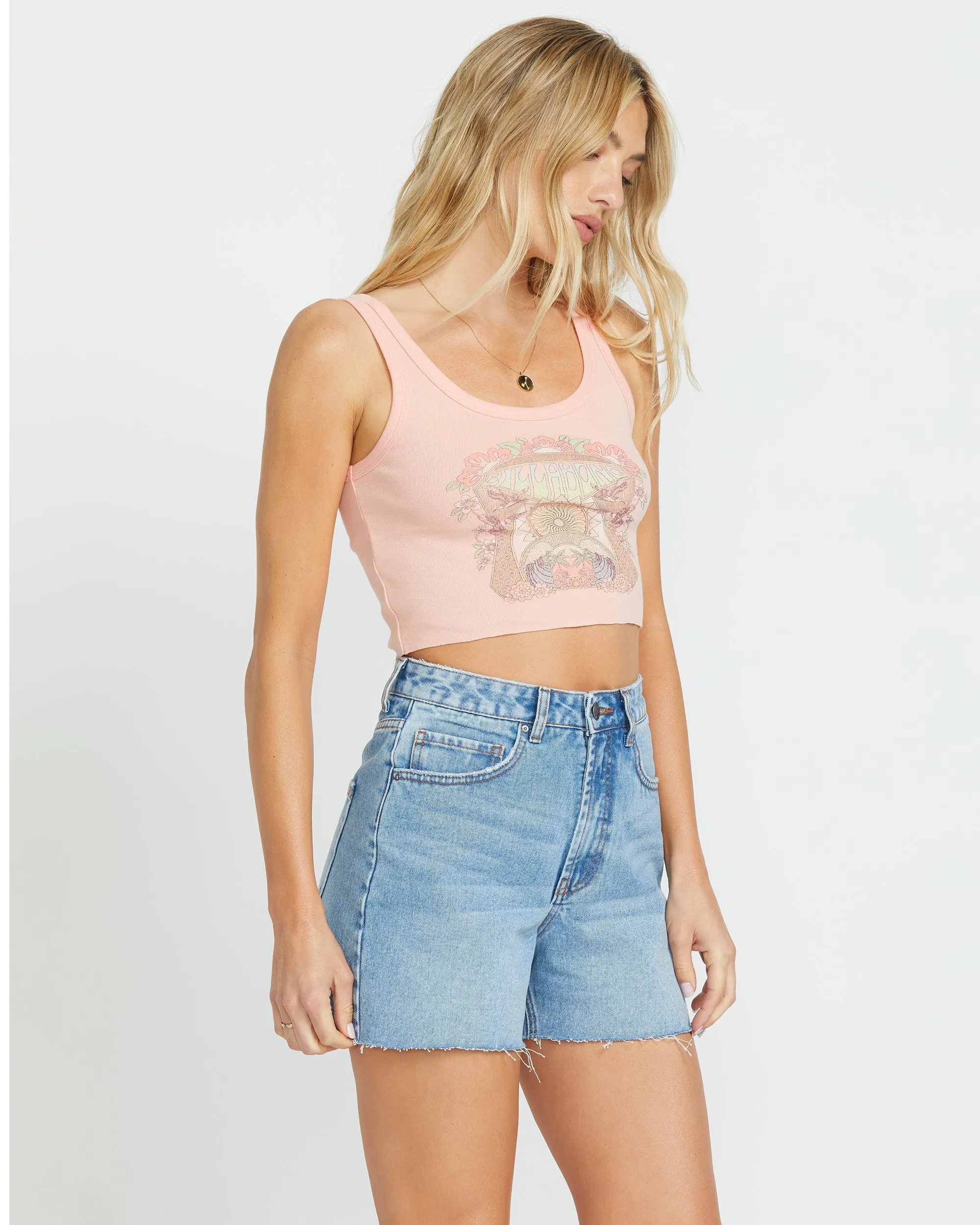 Waves Of Promise Tank - Peach Kiss sold by Billabong product image thumbnail 3