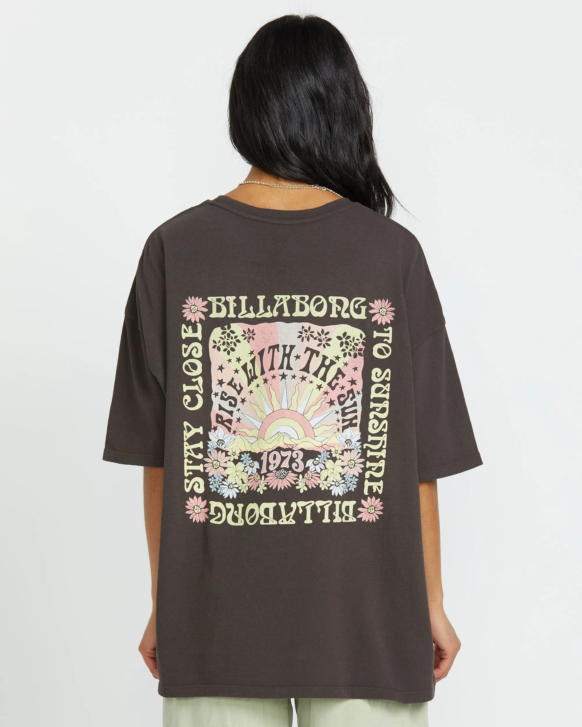 Out Until Dawn Short Sleeve Tee - Off Black sold by Billabong product image thumbnail 2