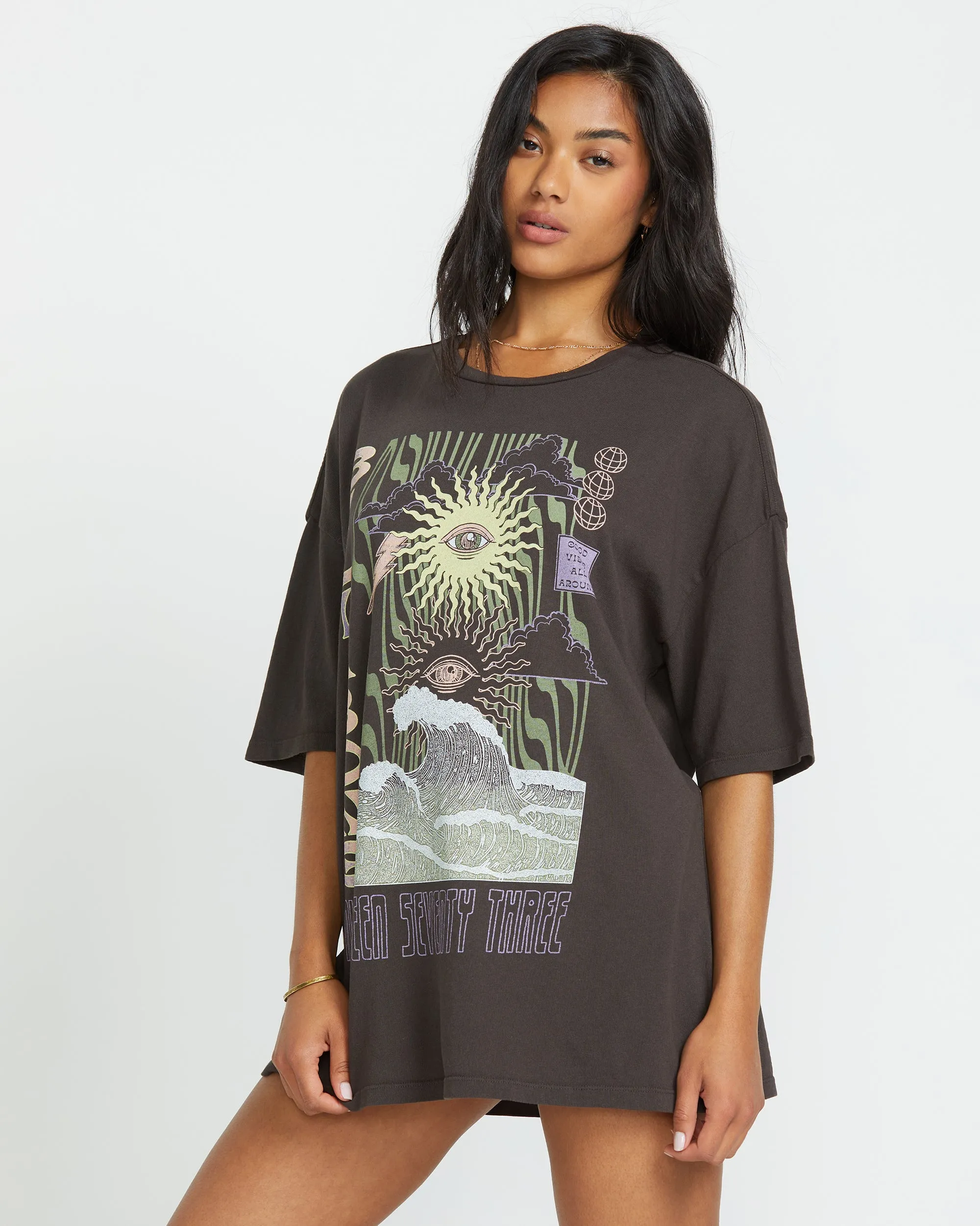 Swell Trip Short Sleeve Tee - Off Black sold by Billabong product image thumbnail 4