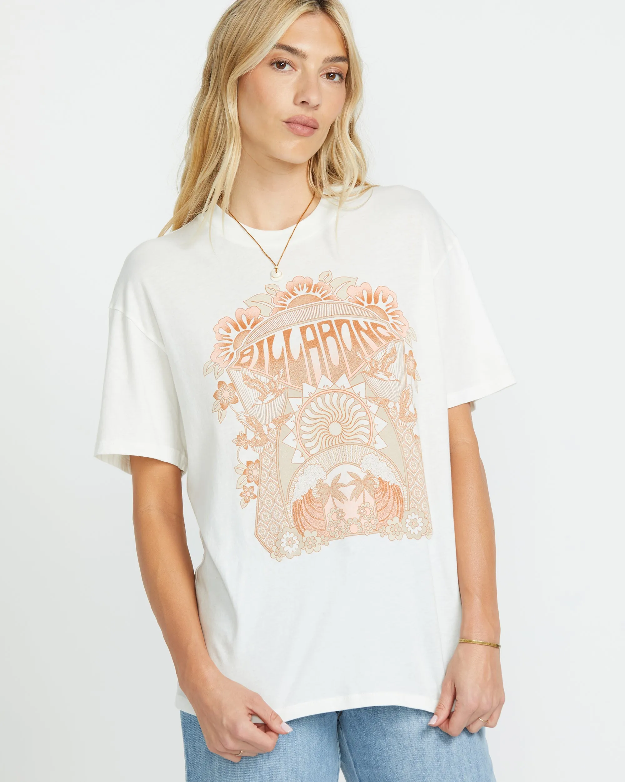 Waves Of Change Short Sleeve Tee - Salt Crystal sold by Billabong product image thumbnail 4