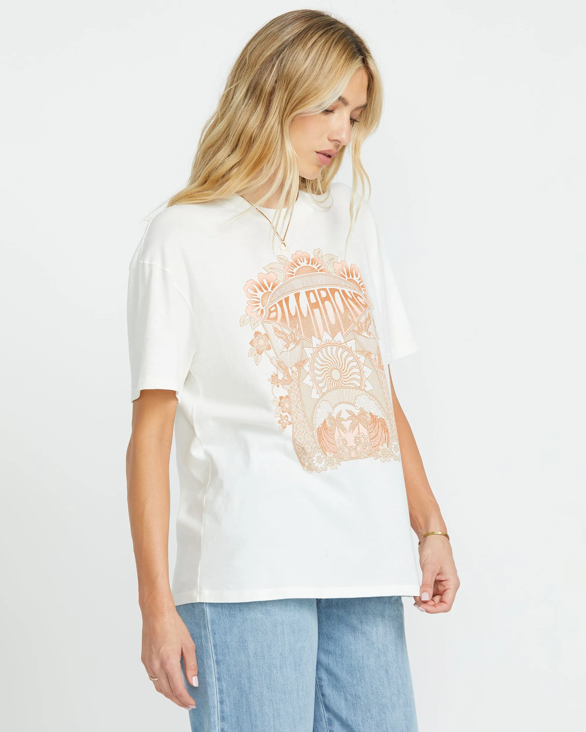 Waves Of Change Short Sleeve Tee - Salt Crystal sold by Billabong product image thumbnail 3