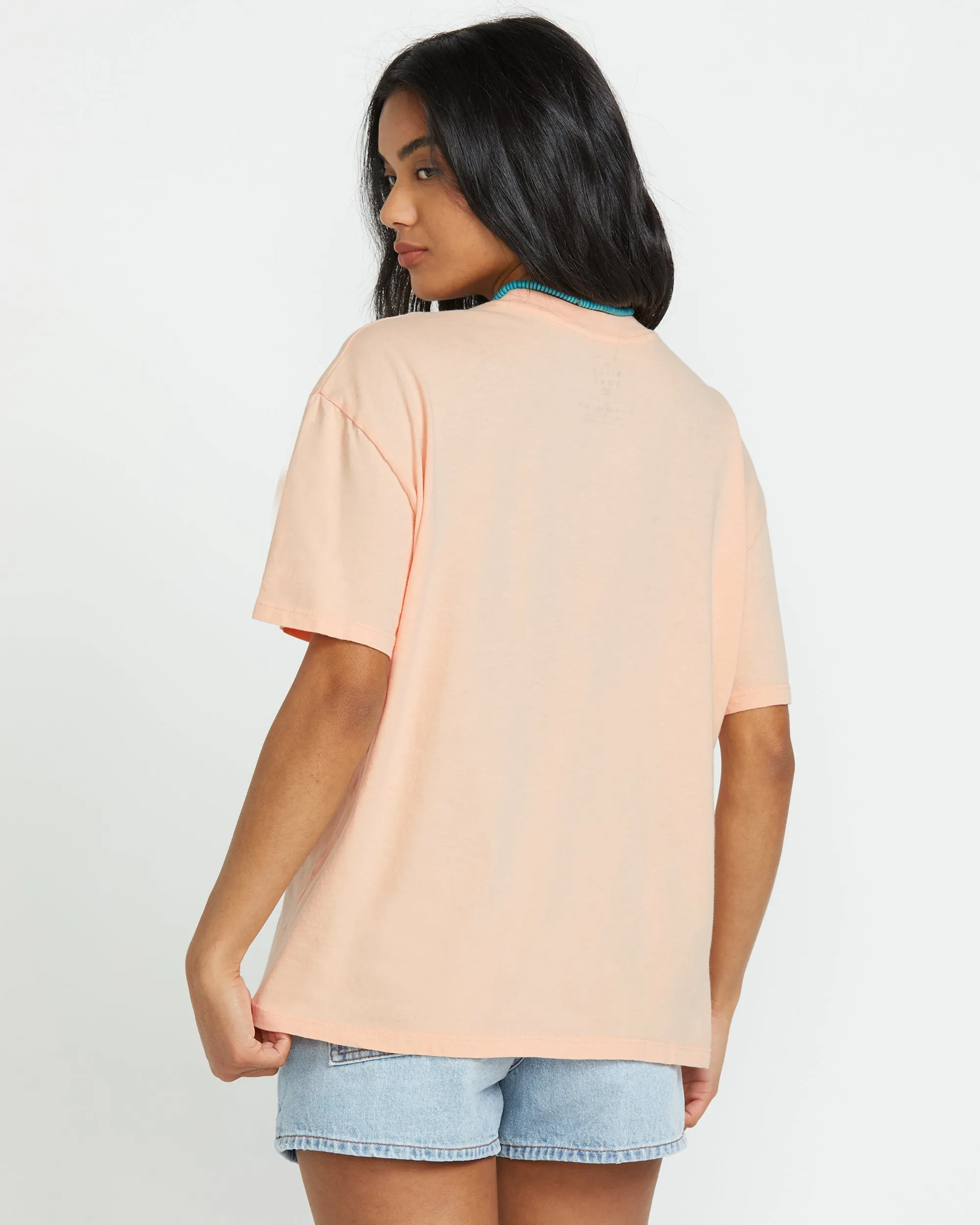 In The Balance Short Sleeve Tee - Soft Peach sold by Billabong product image thumbnail 2