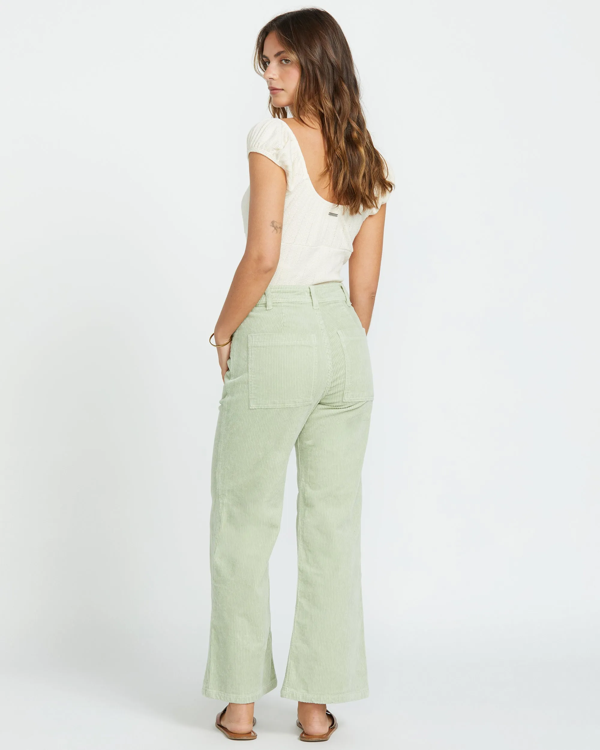 Be Free Cord Pants - Pistachio sold by Billabong product image thumbnail 3