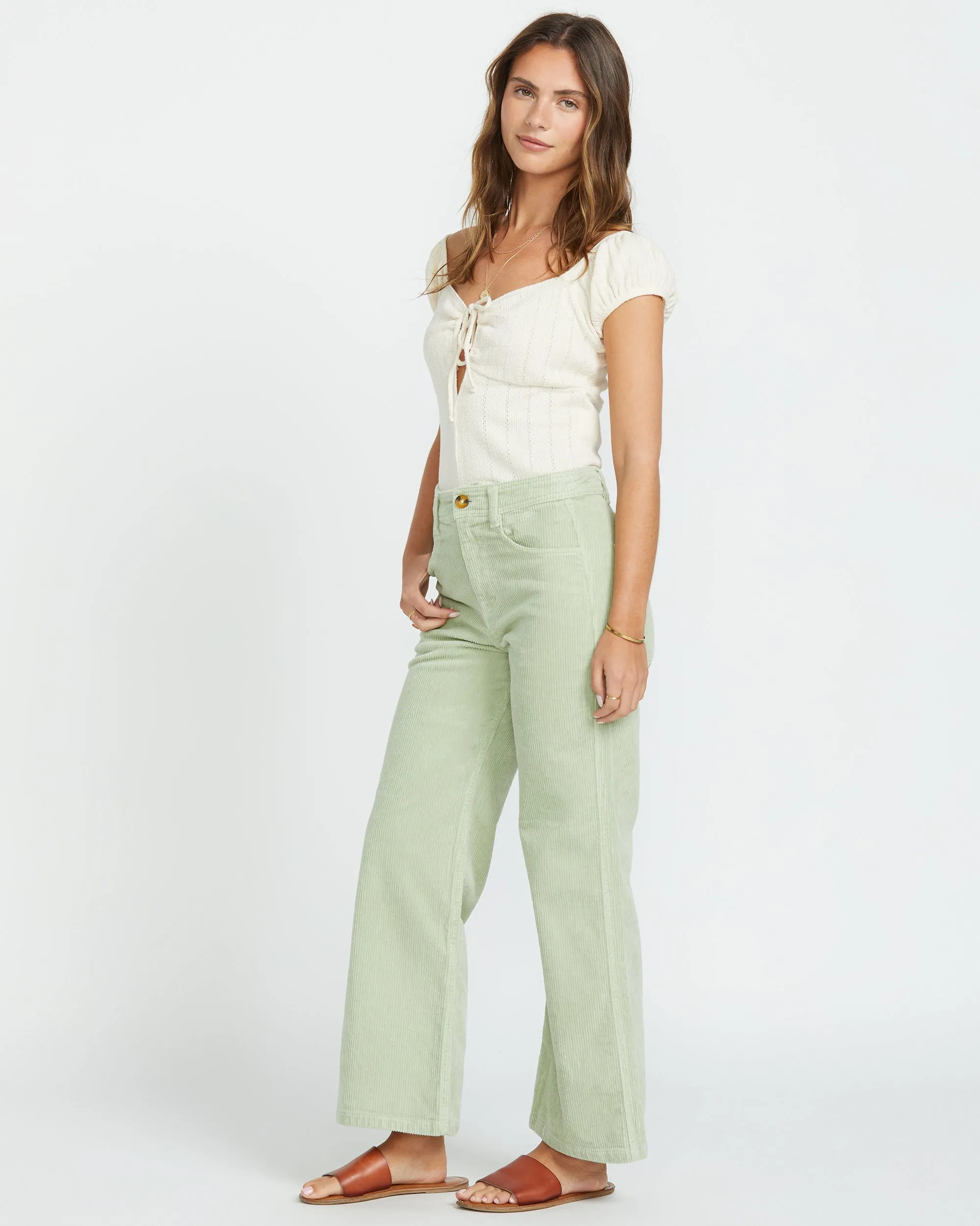 Be Free Cord Pants - Pistachio sold by Billabong product image thumbnail 4