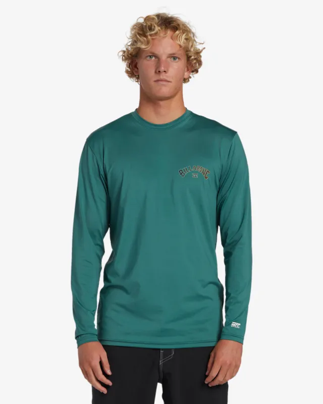 Arch Fill Loose Fit Long Sleeve Surf Tee - Billiard sold by Billabong