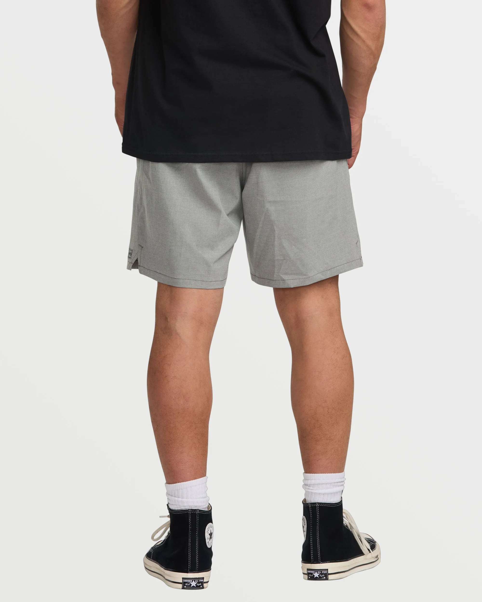 Crossfire Elastic Submersible 18" Hybrid Shorts - Grey sold by Billabong product image thumbnail 2