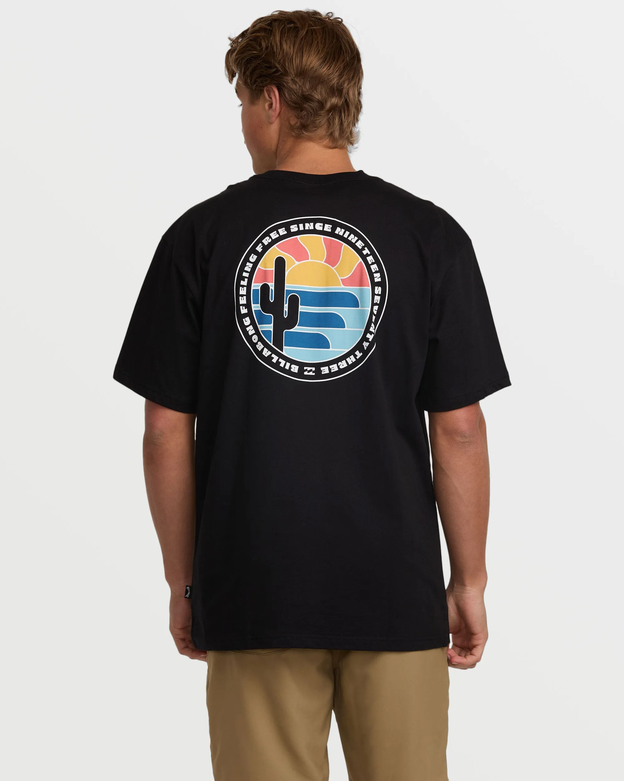 Shine Bright Regular Short Sleeve Tee - Black sold by Billabong
