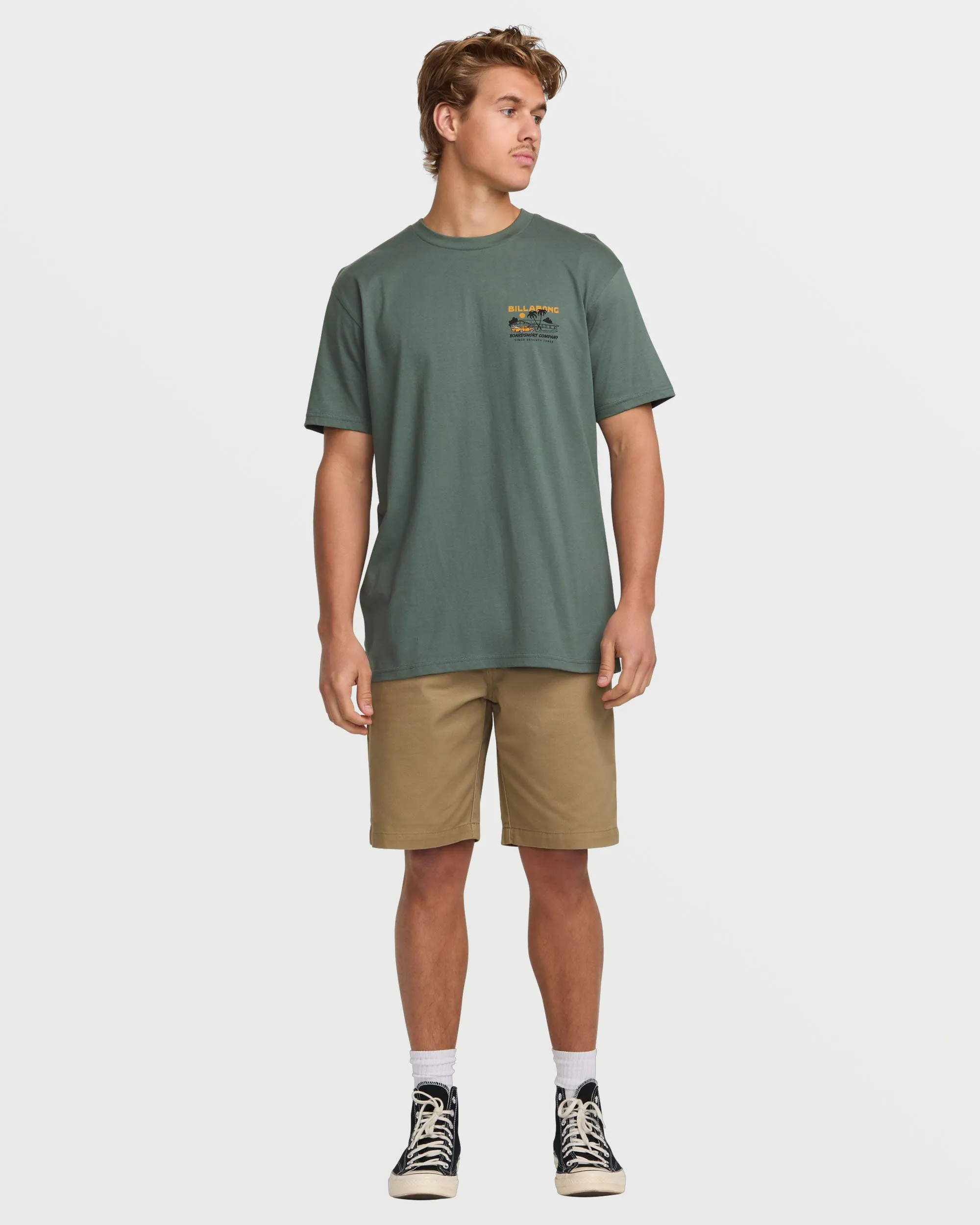 Palm Springs Premium Short Sleeve Tee - Dark Slate sold by Billabong product image thumbnail 5