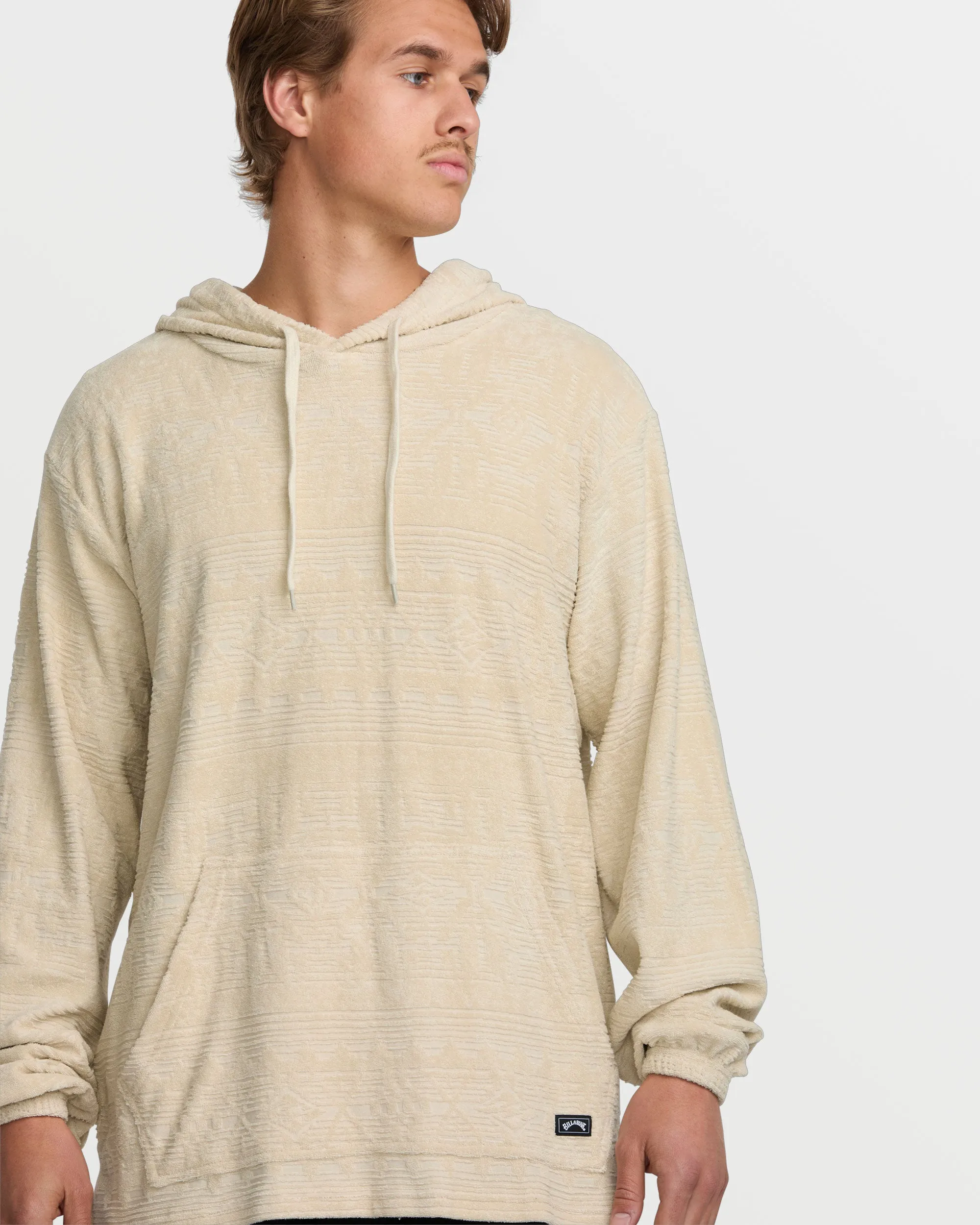 Flecker Jacquard Pullover Sweatshirt - Chino sold by Billabong product image thumbnail 4