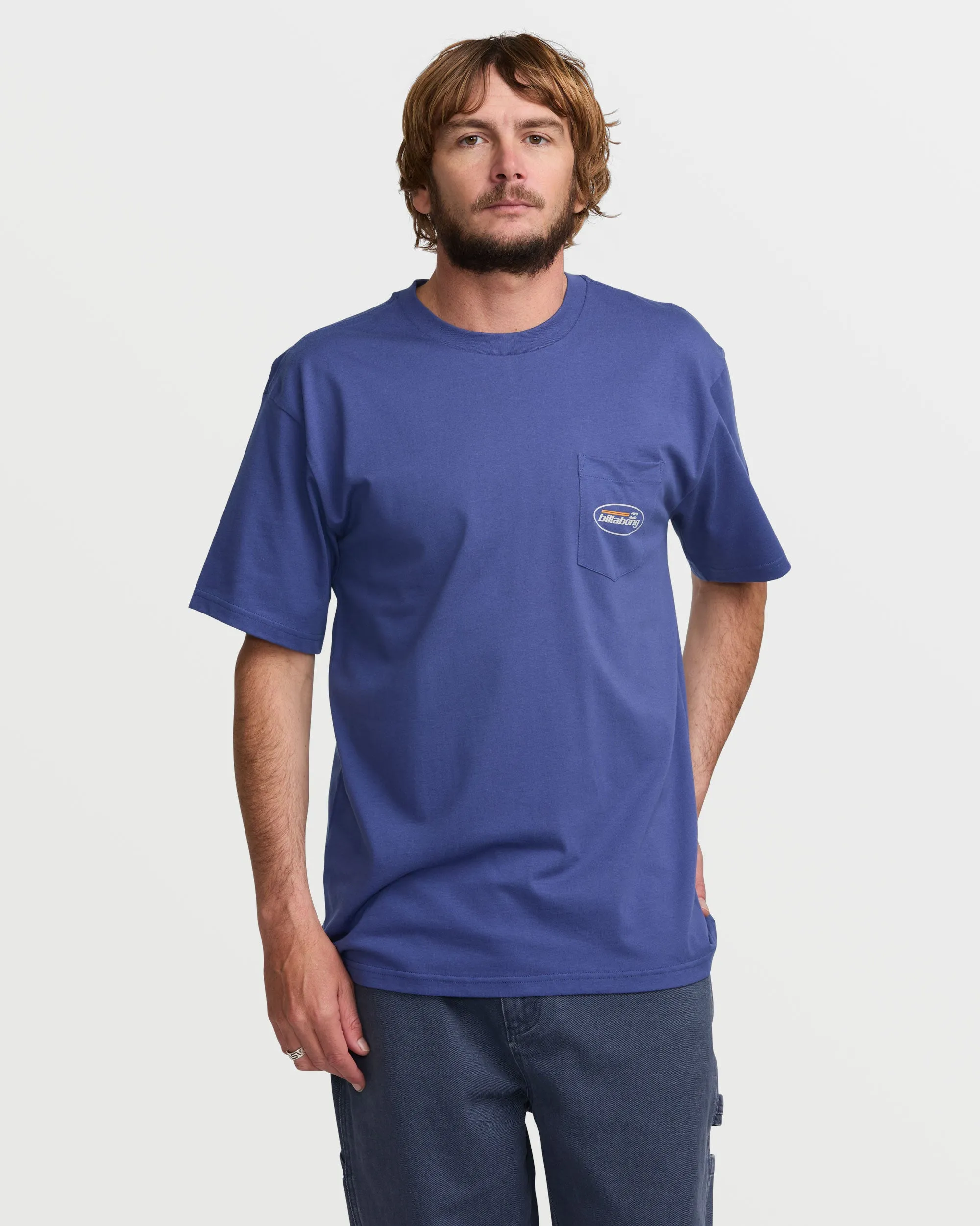 Bad Dog Regular Short Sleeve Tee - Deep Blue sold by Billabong product image thumbnail 2