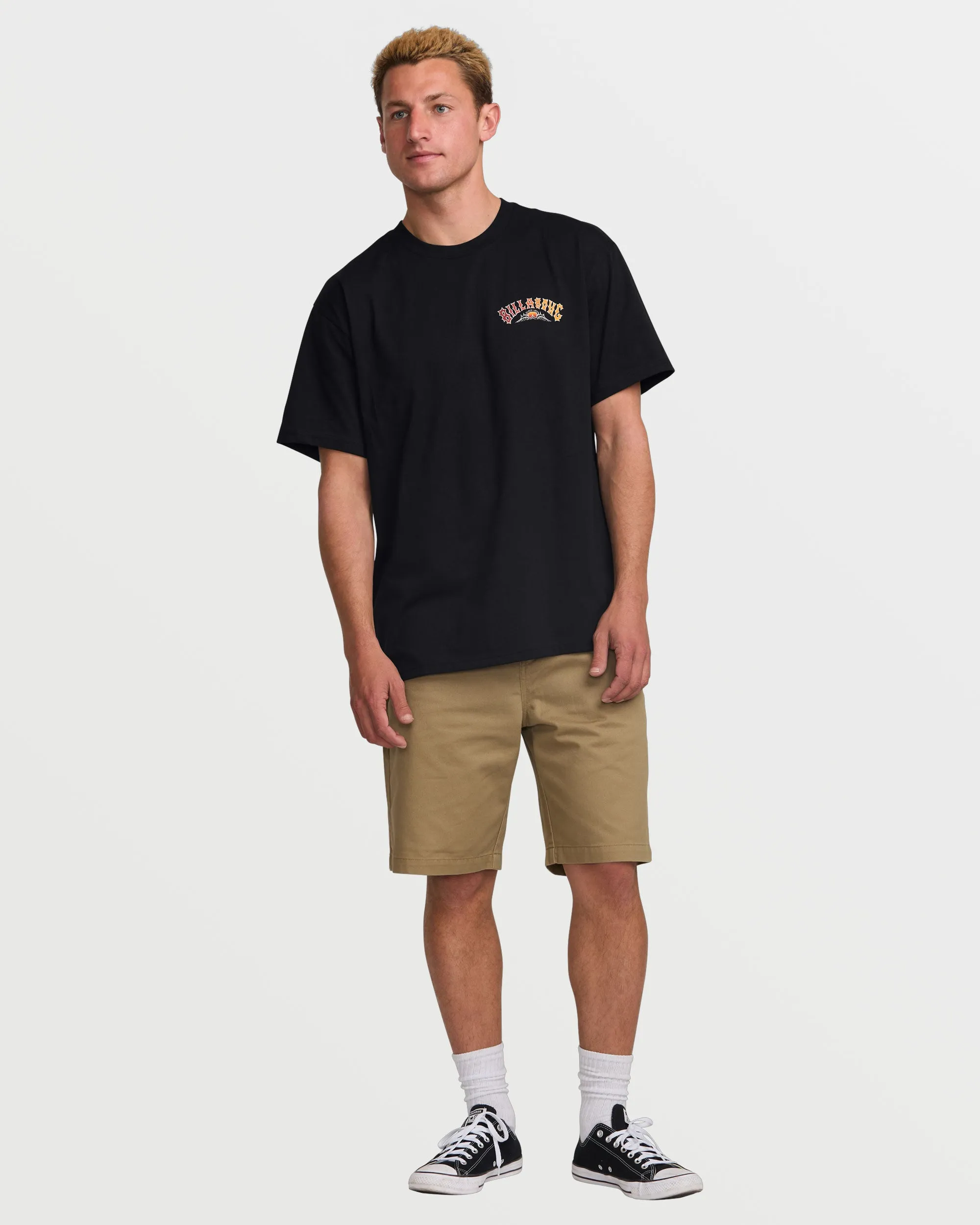 Throwback Regular Short Sleeve Tee - Black sold by Billabong product image thumbnail 5