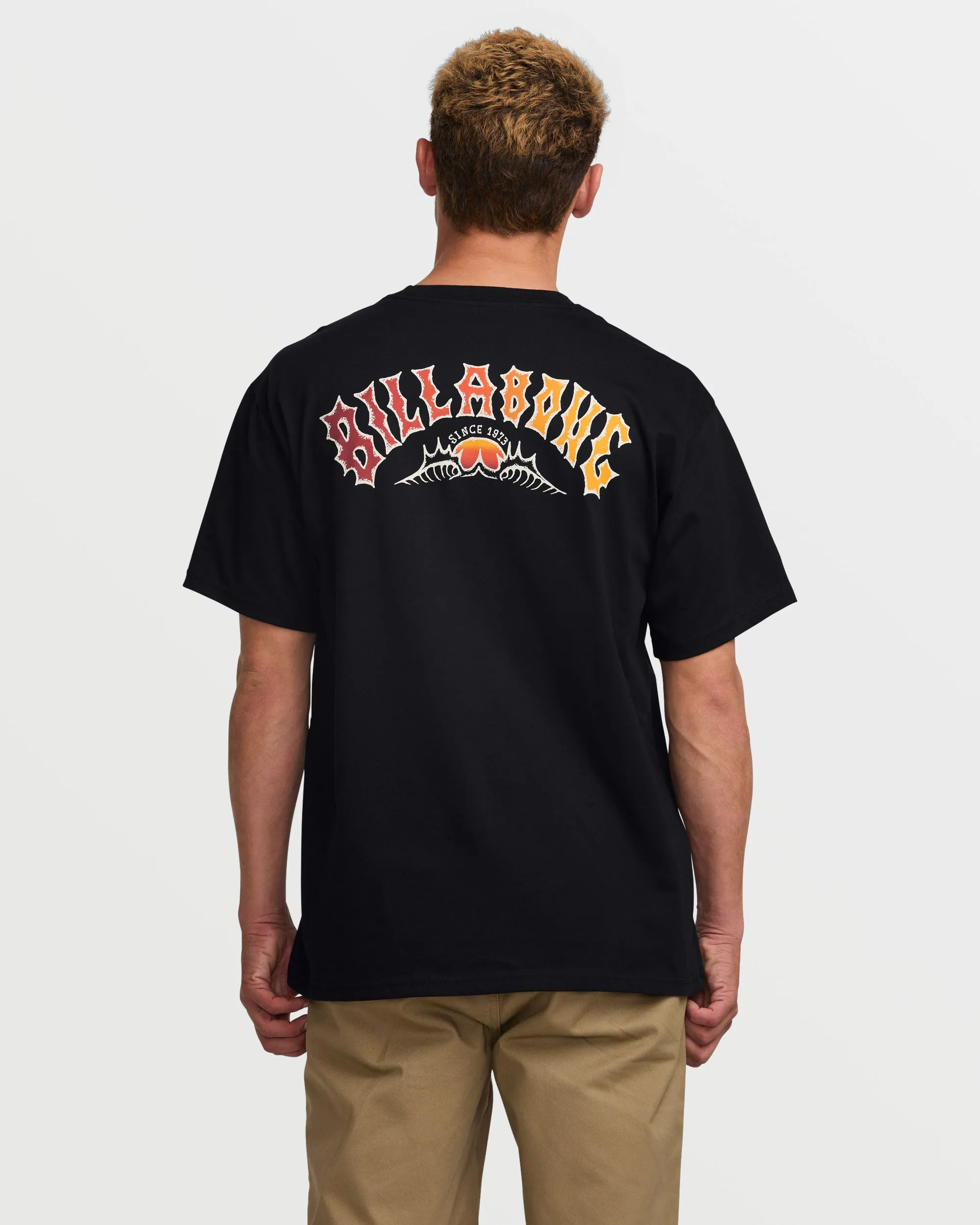 Throwback Regular Short Sleeve Tee - Black sold by Billabong