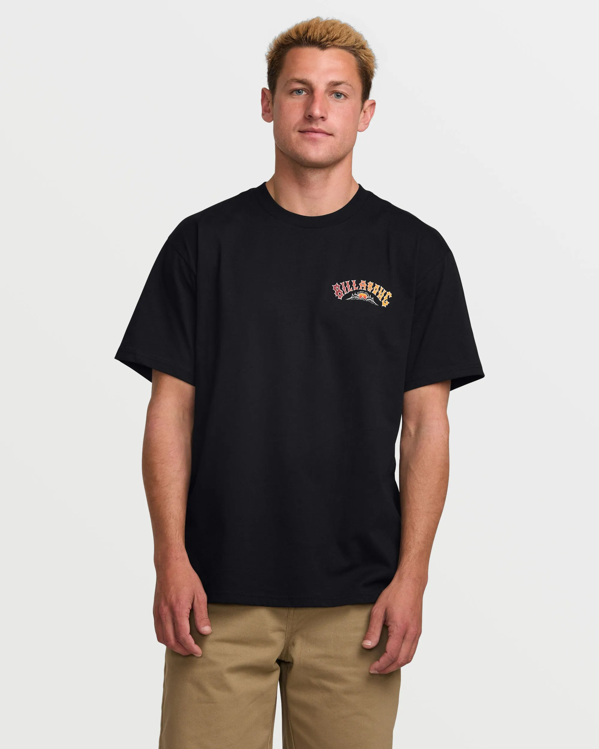 Throwback Regular Short Sleeve Tee - Black sold by Billabong product image thumbnail 2