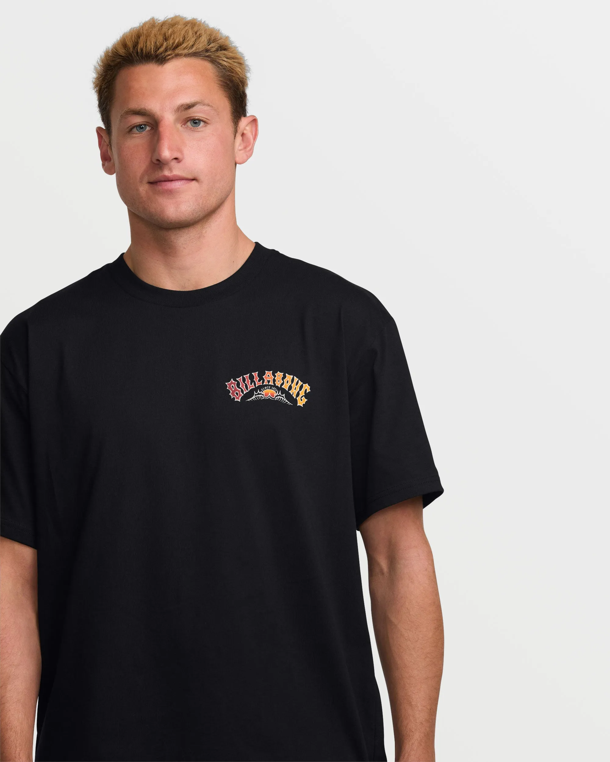 Throwback Regular Short Sleeve Tee - Black sold by Billabong product image thumbnail 4