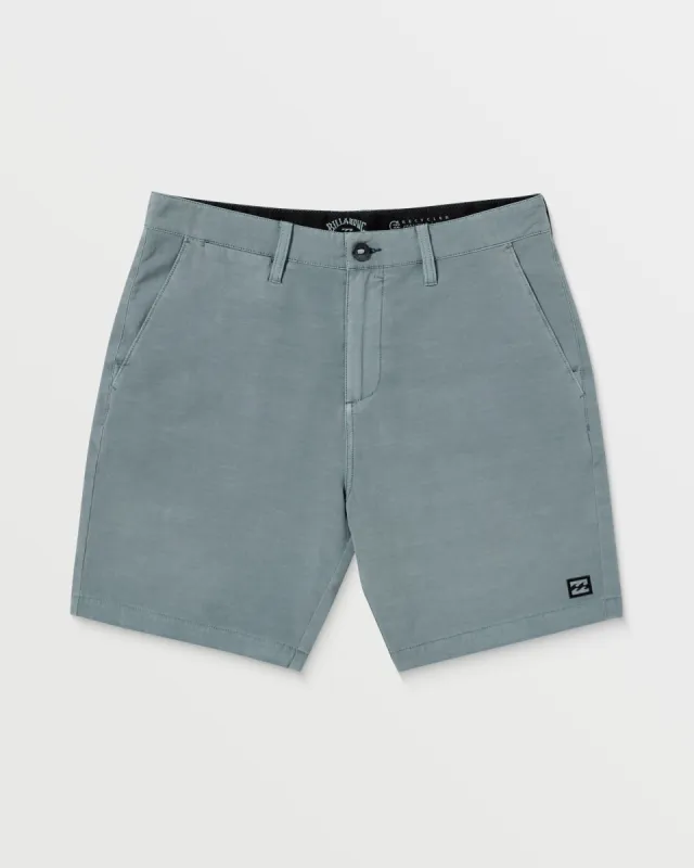 Crossfire Wave Wash Submersible 18" Hybrid Shorts - Blue Haze sold by Billabong