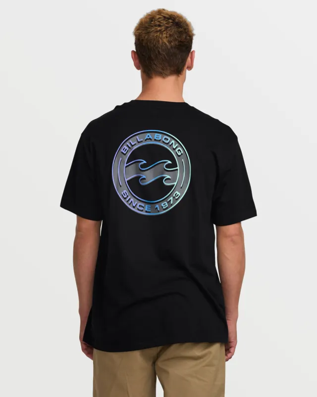 Hollow Premium Short Sleeve Tee - Black sold by Billabong