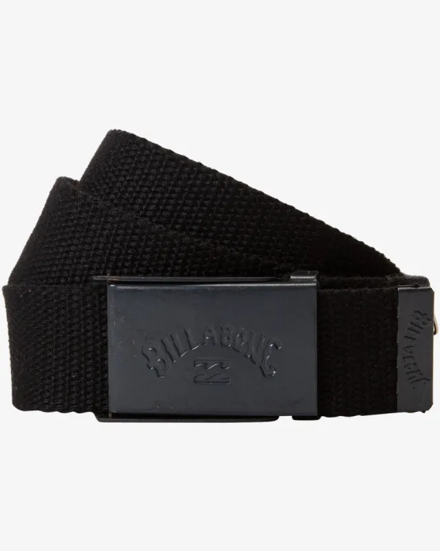 Cog Webbed Belt - Stealth sold by Billabong