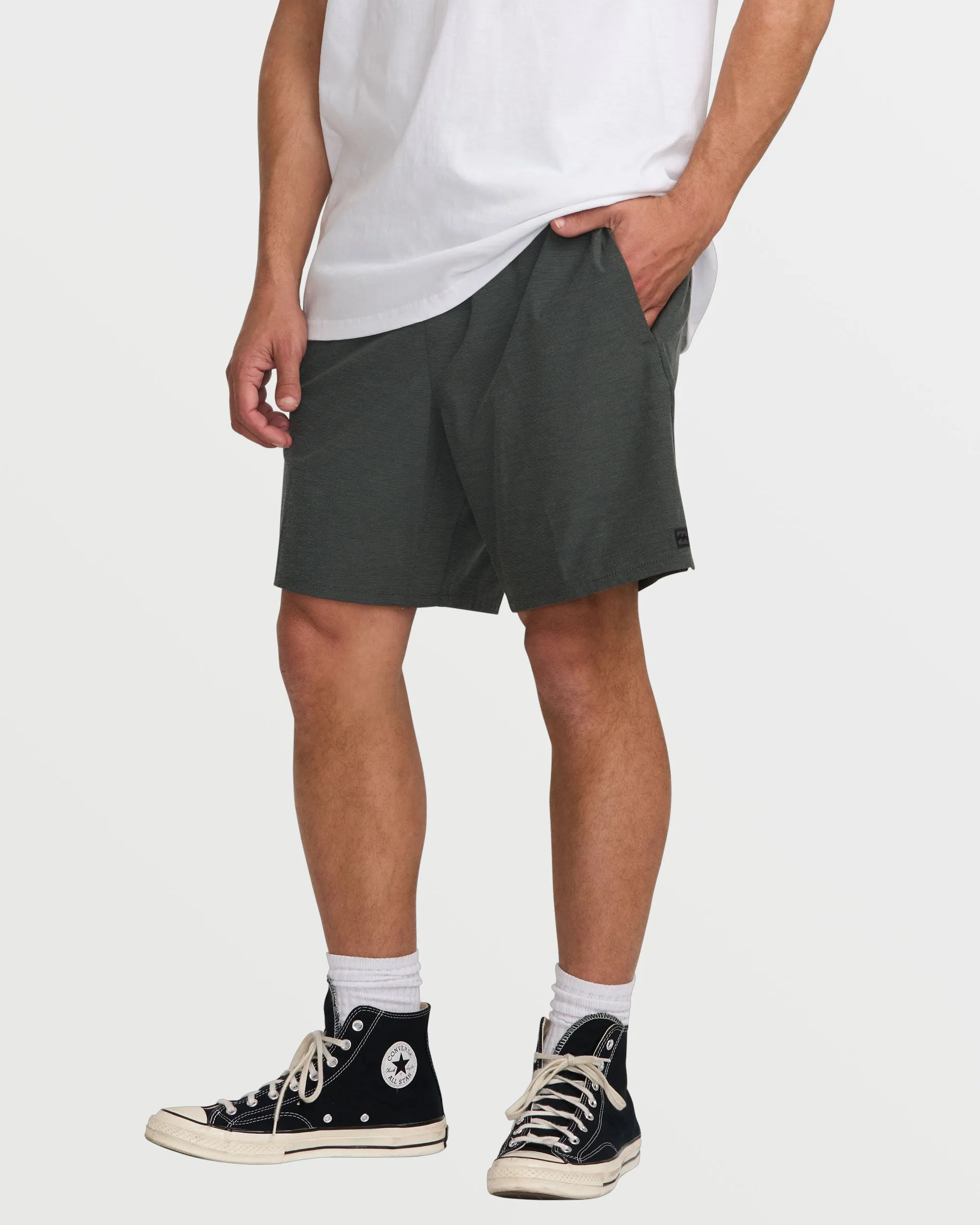Crossfire Elastic Submersible 18" Hybrid Shorts - Asphalt sold by Billabong product image thumbnail 3