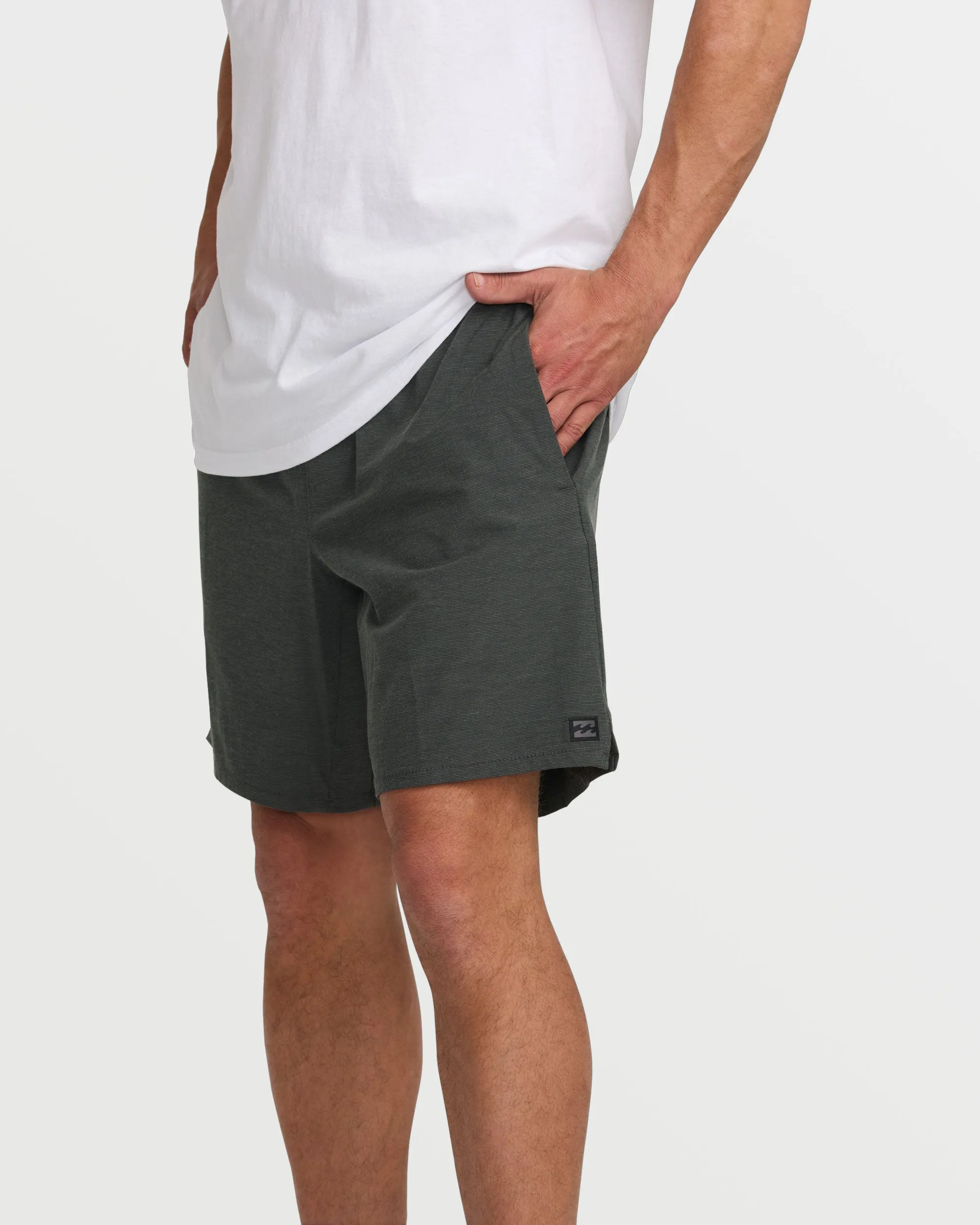 Crossfire Elastic Submersible 18" Hybrid Shorts - Asphalt sold by Billabong product image thumbnail 4