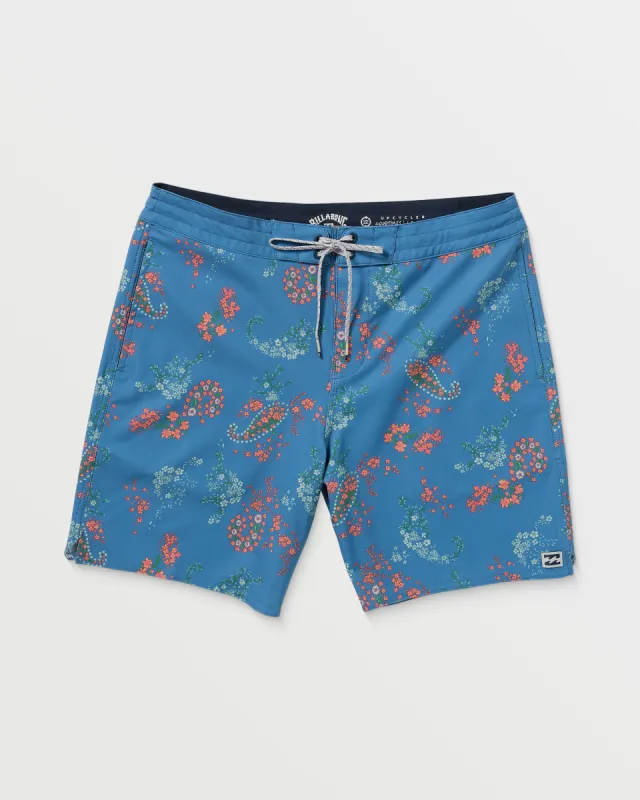Good Times Lo Tide 17.5" Boardshorts - Bay Blue sold by Billabong