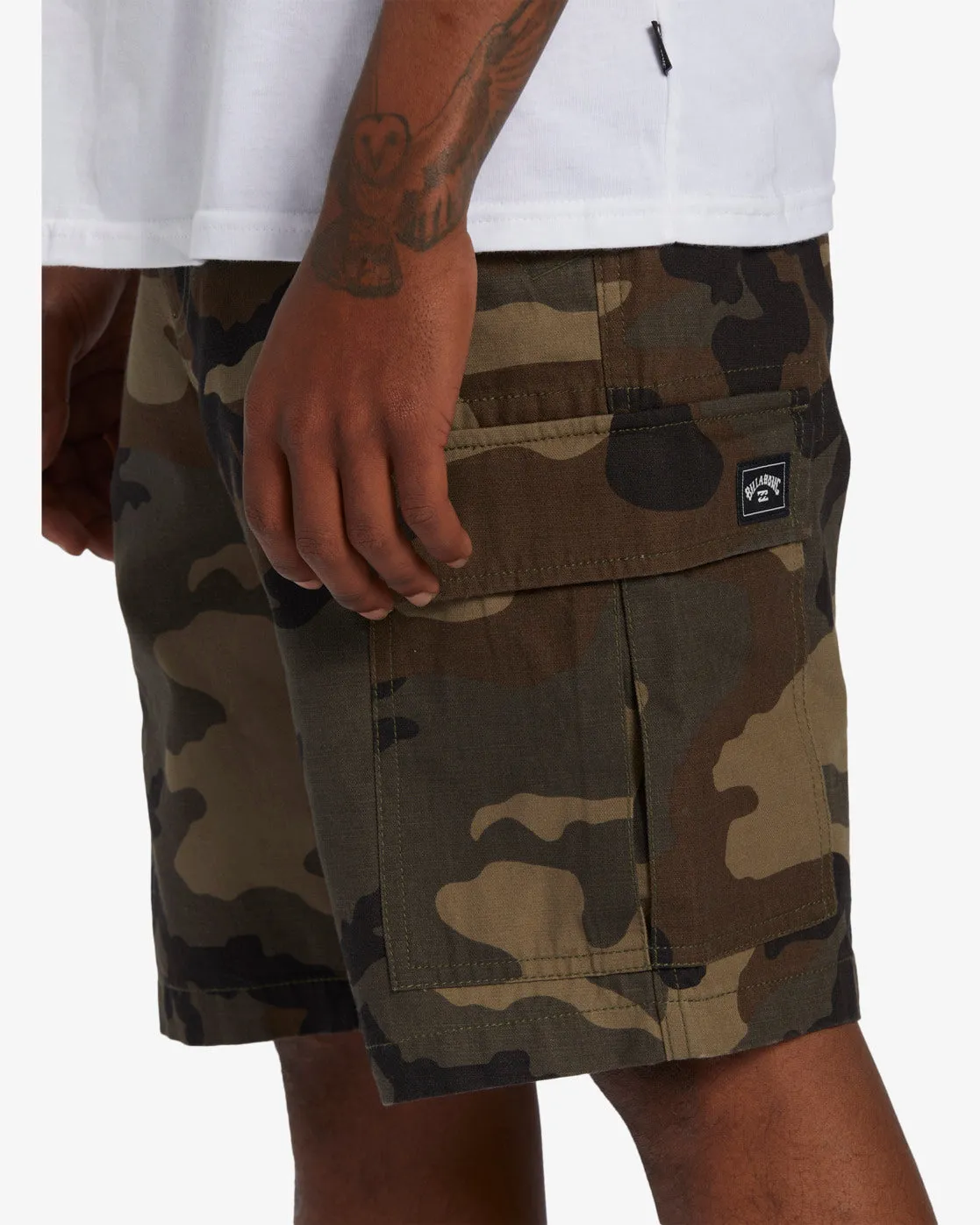 Combat Cargo 21" Shorts - Military Camo sold by Billabong product image thumbnail 4