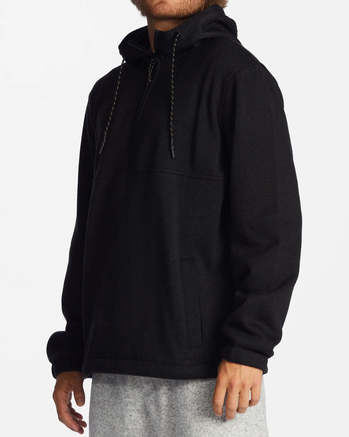 A/Div Boundary Hooded Half-Zip Pullover - Black Heather sold by Billabong product image thumbnail 2