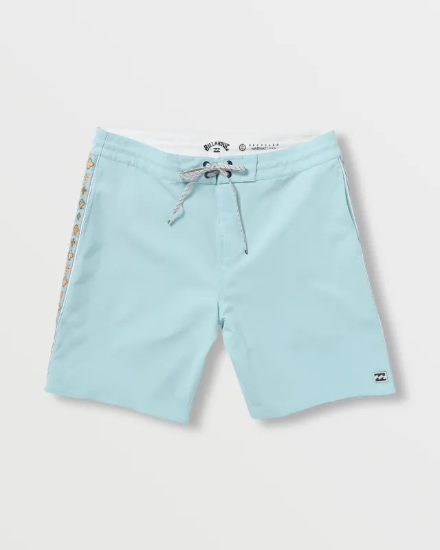 Wategos Lo Tide 18.5" Boardshorts - Dusty Blue sold by Billabong
