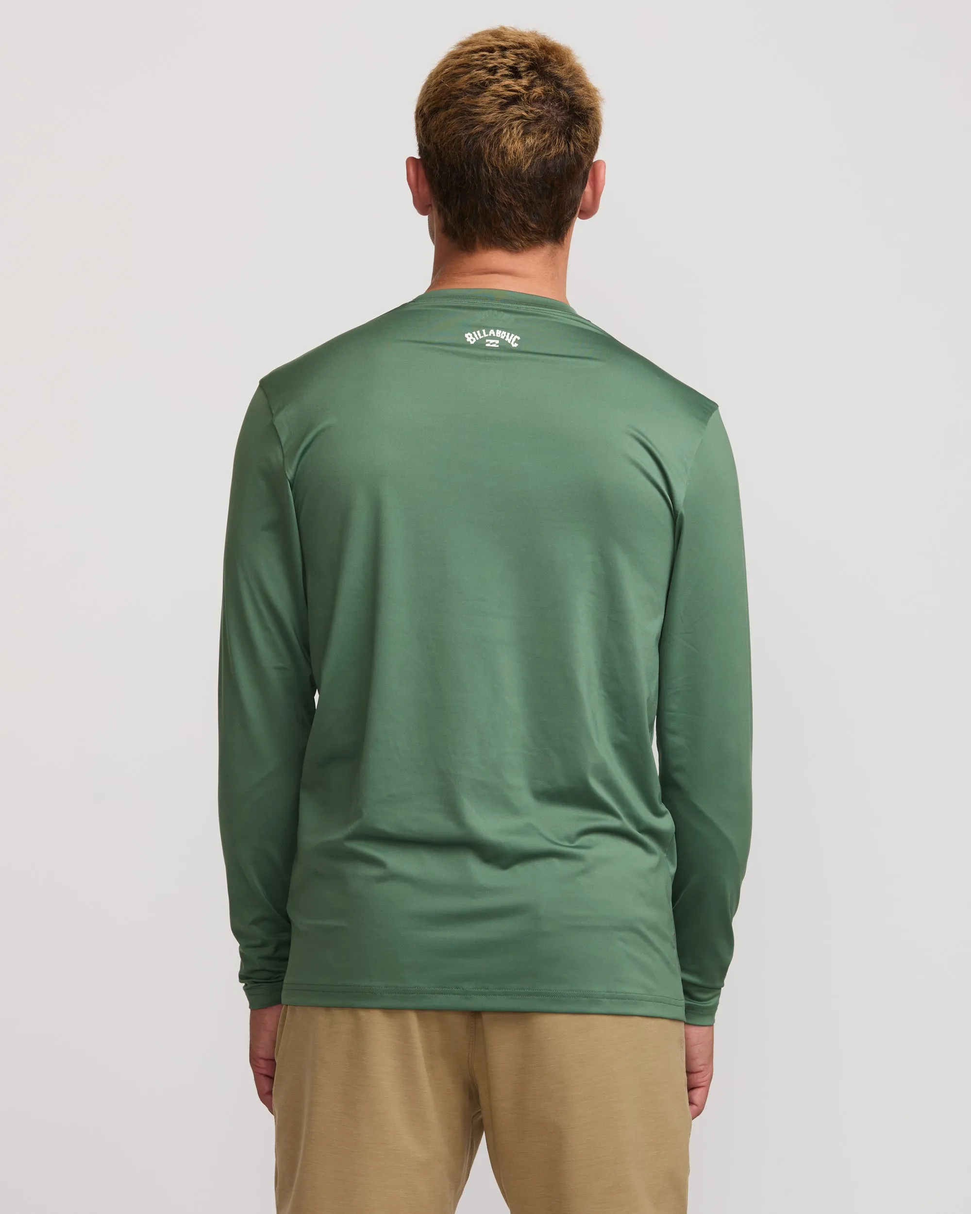 All Day Wave Loose Fit Long Sleeve Surf Tee - Moss sold by Billabong product image thumbnail 2