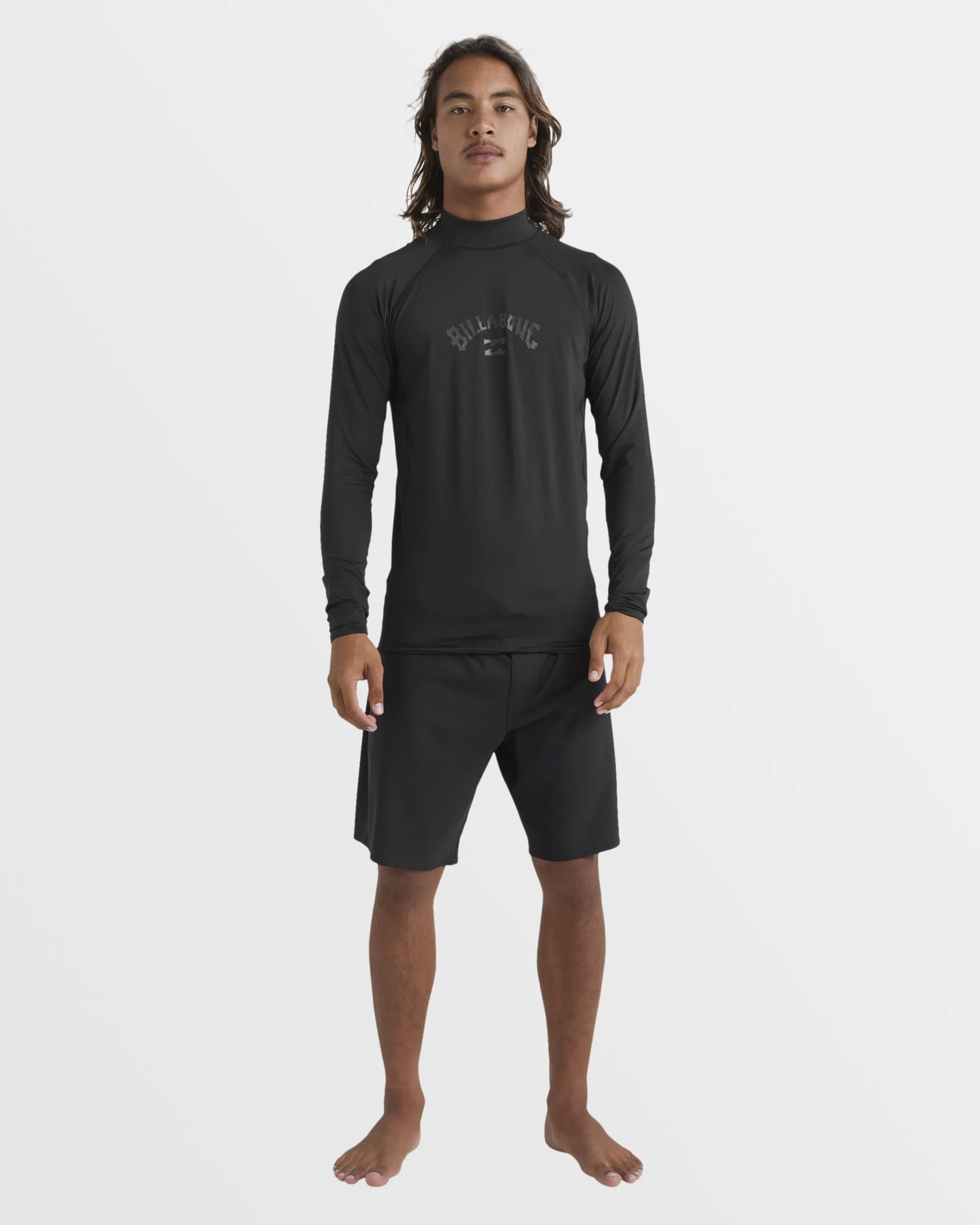 Arch Performance Fit Long Sleeve Rashguard - Black sold by Billabong product image thumbnail 5