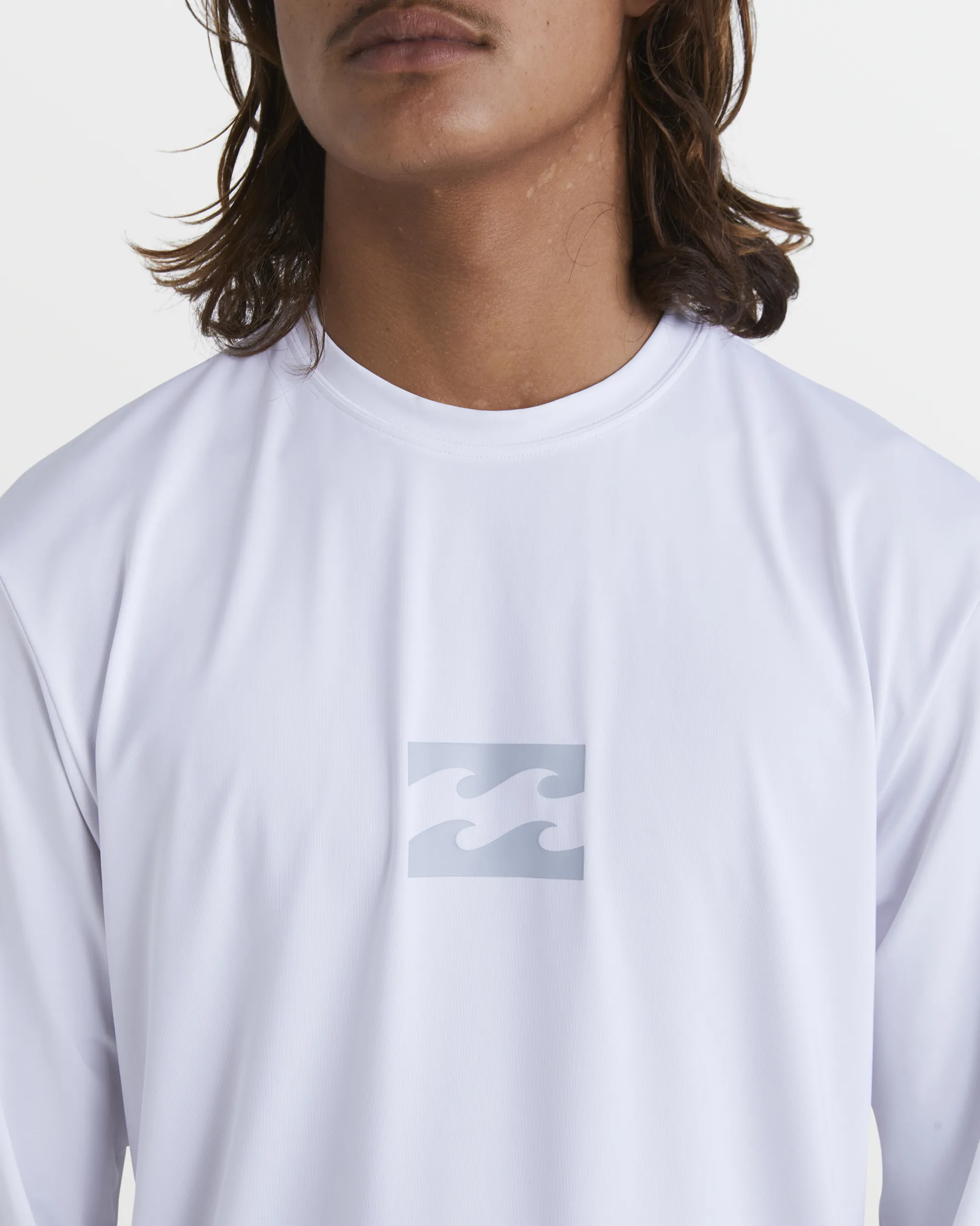 All Day Wave Loose Fit Long Sleeve Surf Tee - White sold by Billabong product image thumbnail 4
